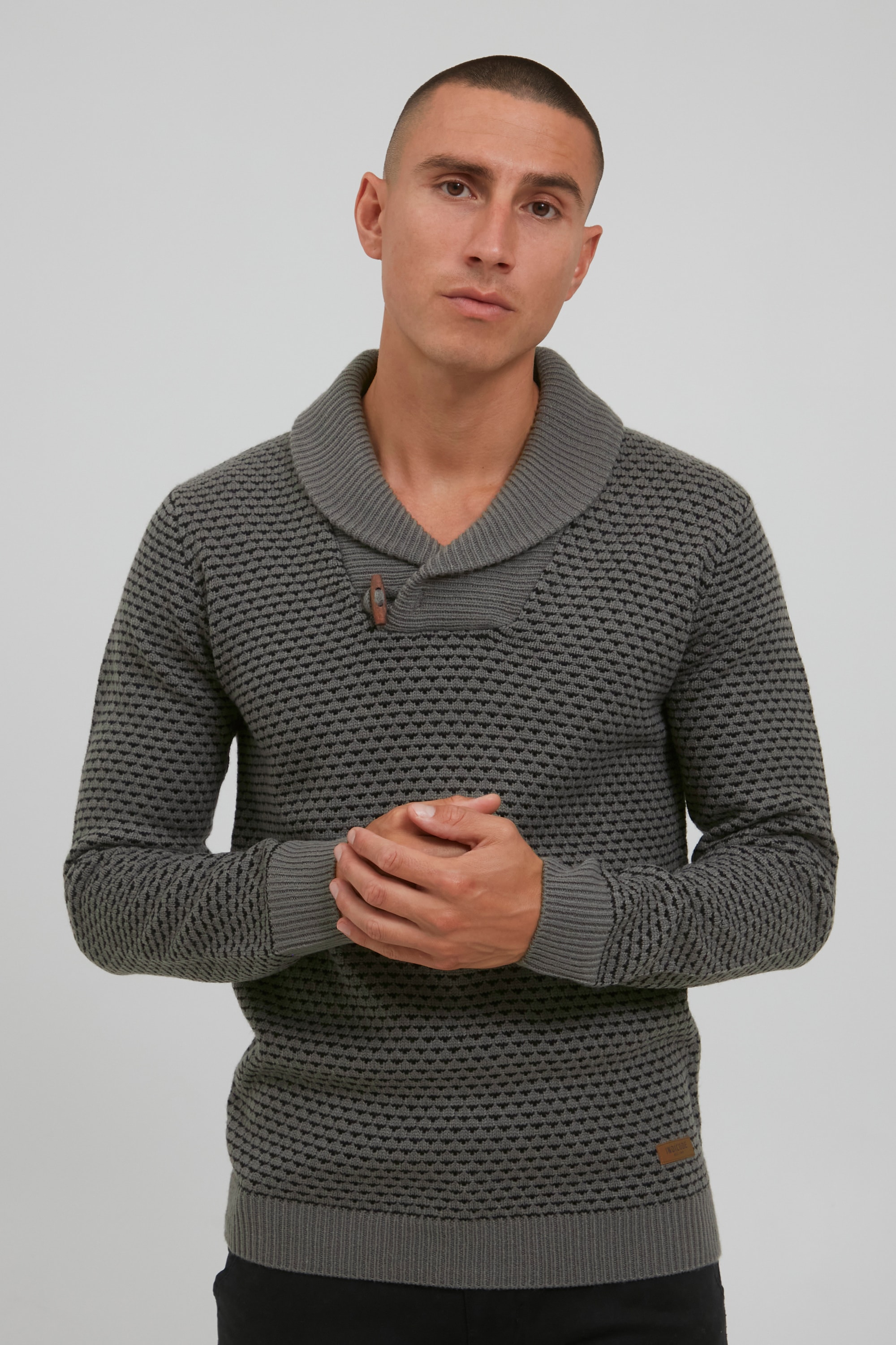 Indicode Strickfleece-Pullover »Strickpullover IDCopent«