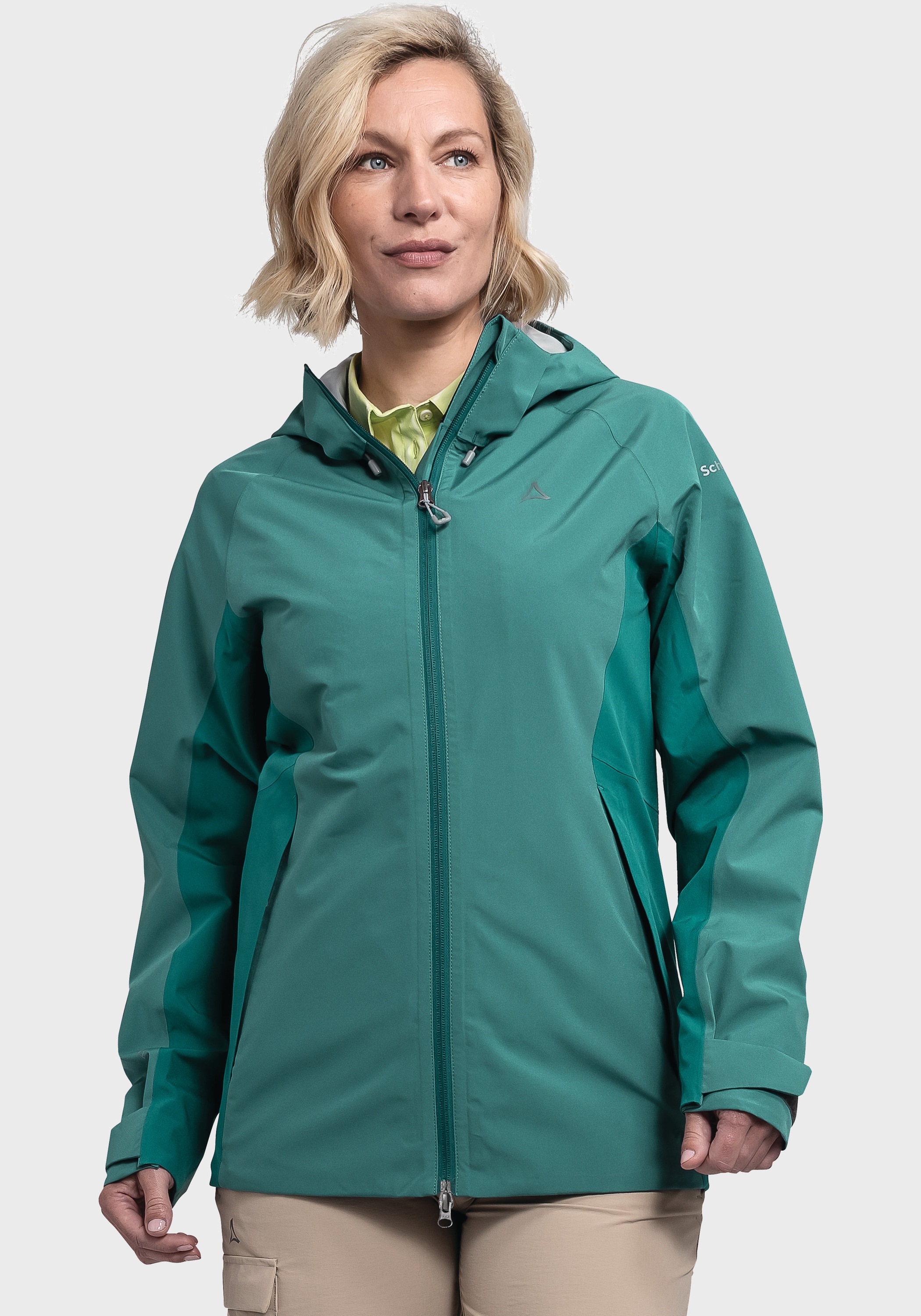 Schöffel Outdoorjacke »2L Jacket Ankelspitz L«, mit Kapuze