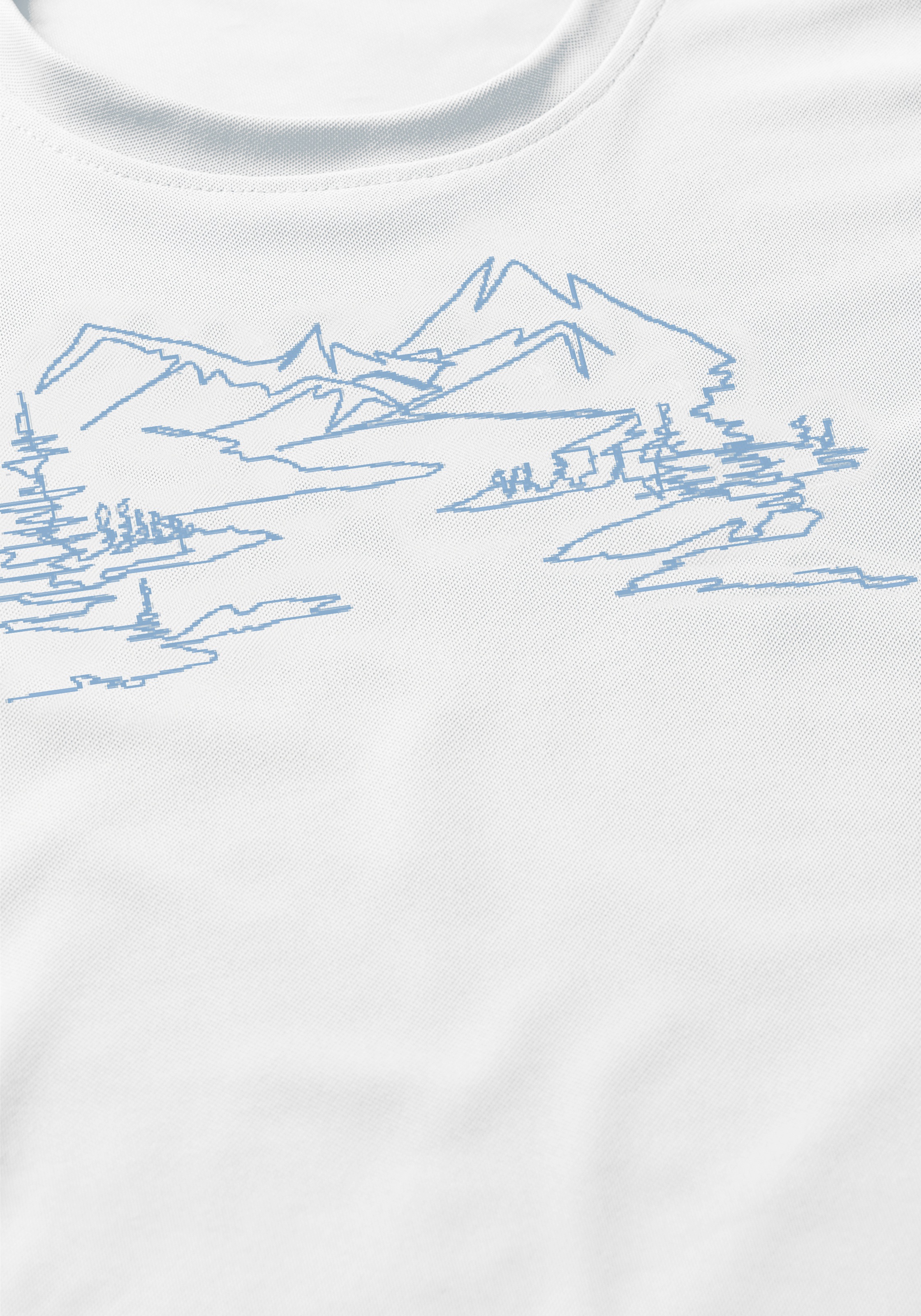 Maier Sports T-Shirt "Wilma Print" Damen Kurzarmshirt, leichtes Sommer Funk günstig online kaufen