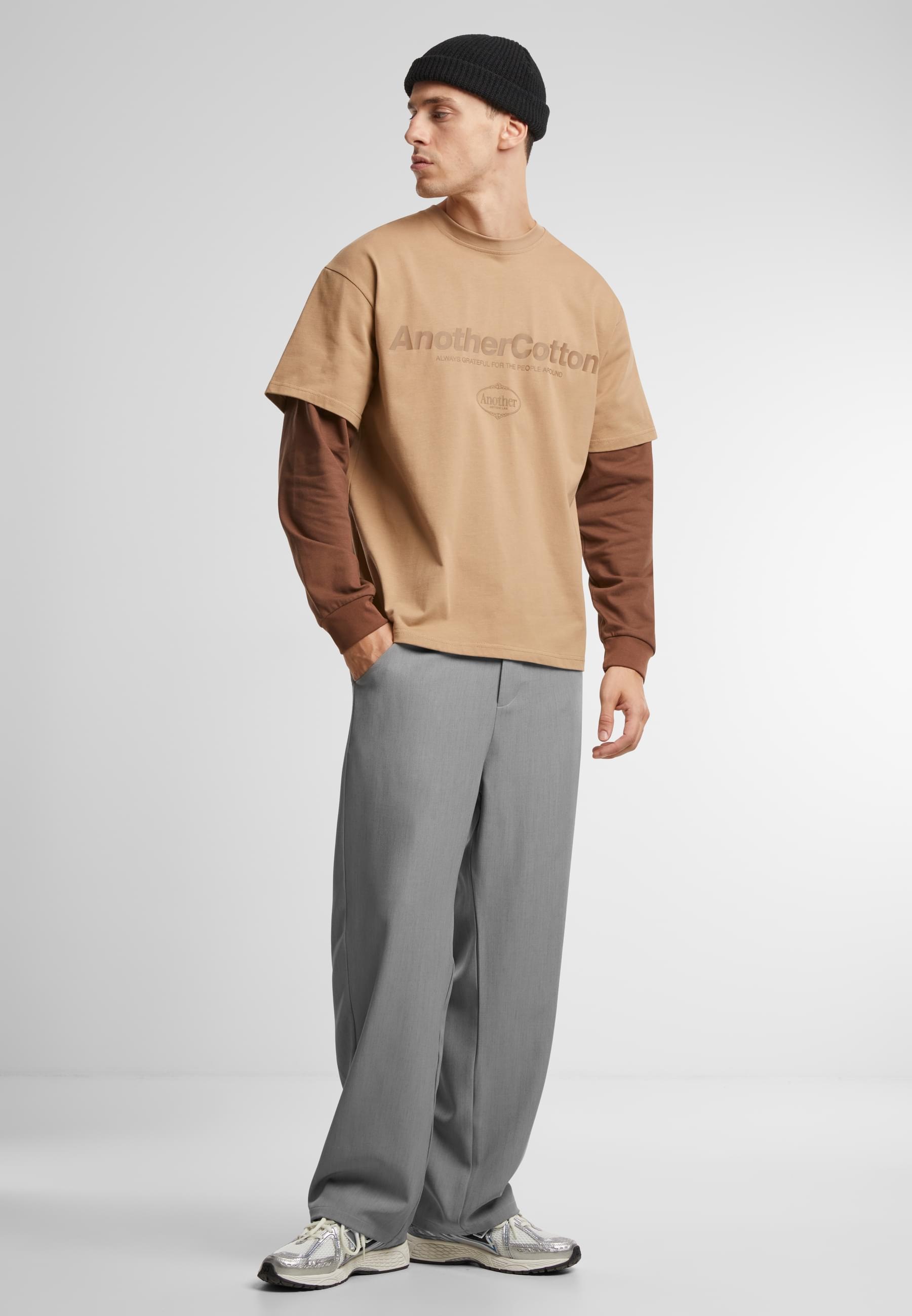Another Cotton Lab Longsleeve »Another Cotton Lab Another Oversize Double Layer Longsleeve«, (1 tlg.)