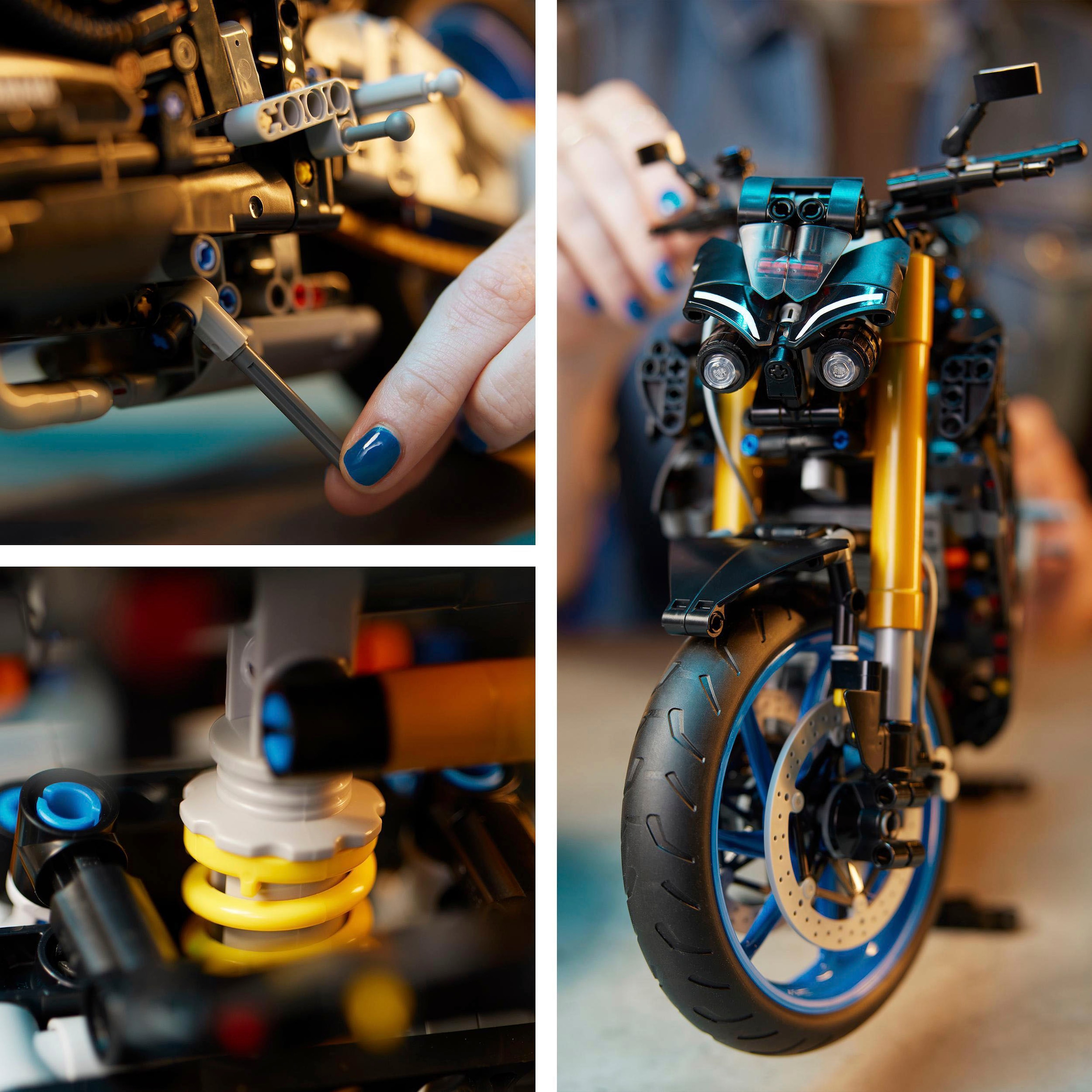 LEGO® Konstruktionsspielsteine »Yamaha MT-10 SP (42159), LEGO® Technic«, (1478 St.), Made in Europe