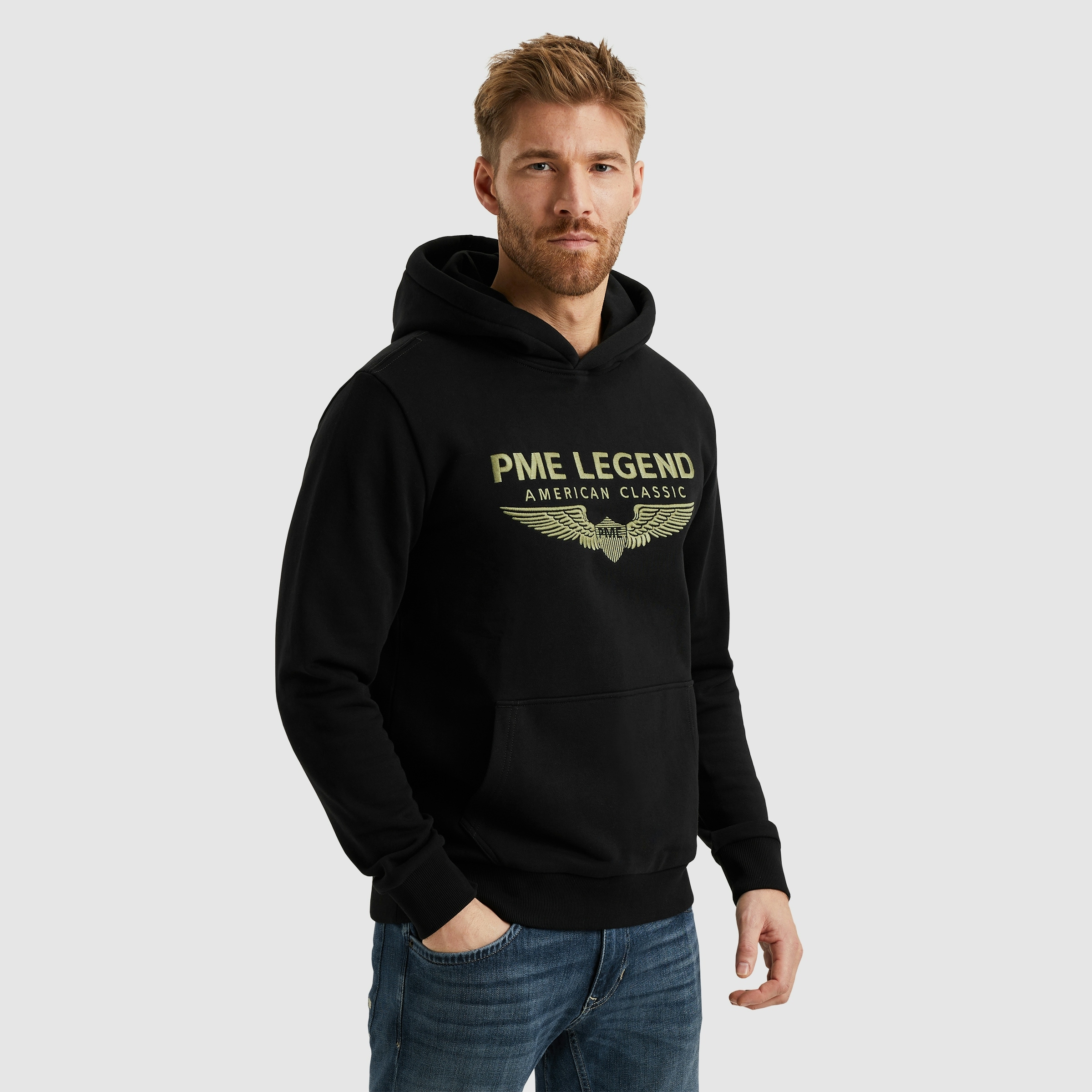 PME LEGEND Sportinis megztinis su gobtuvu »Hooded...