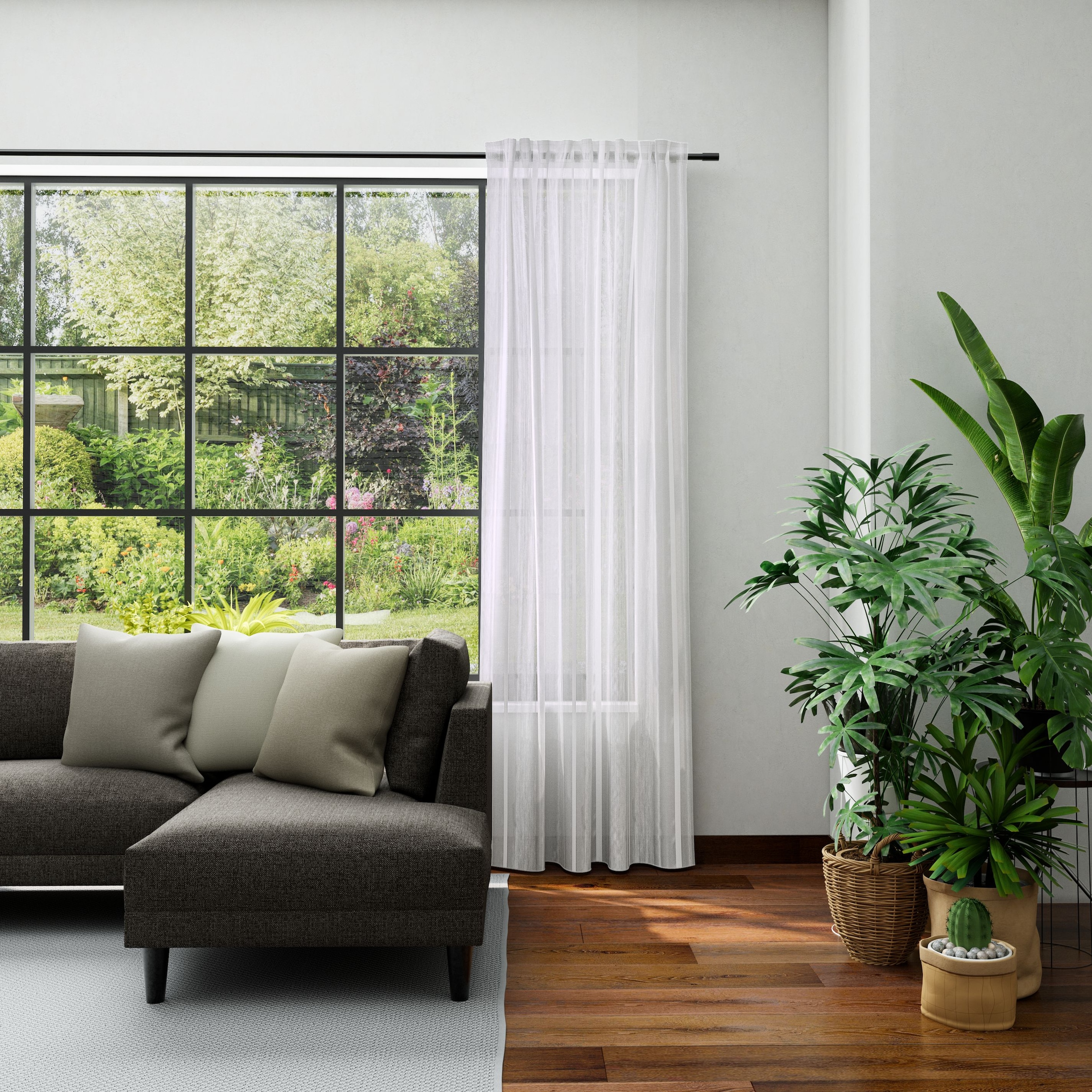 Neutex for you Vorhang "KORSIKA" Multifunktionsband 1 Stk. tlg. Matt-Glanz- günstig online kaufen