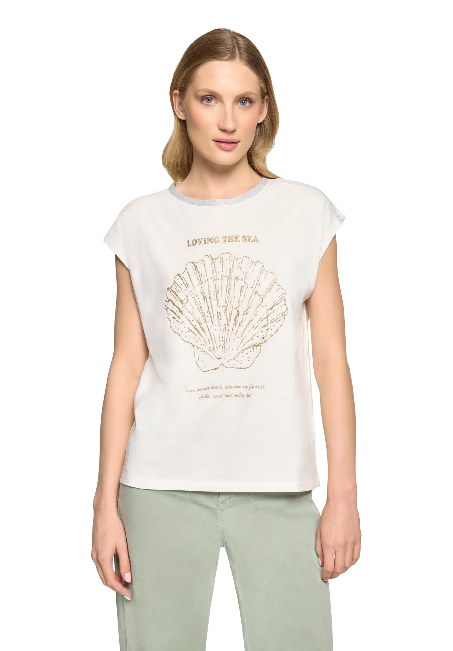 Cartoon Kurzarmshirt »Damen mit Placement« 1 tlg.