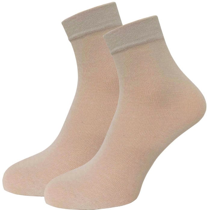 Janastyle Feinsöckchen »Cotton-Feeling Söckchen,3 Paar«, (3 Paar), Universalgröße, angenehmes Tragegefühl, blickdicht, druckfreier Bund