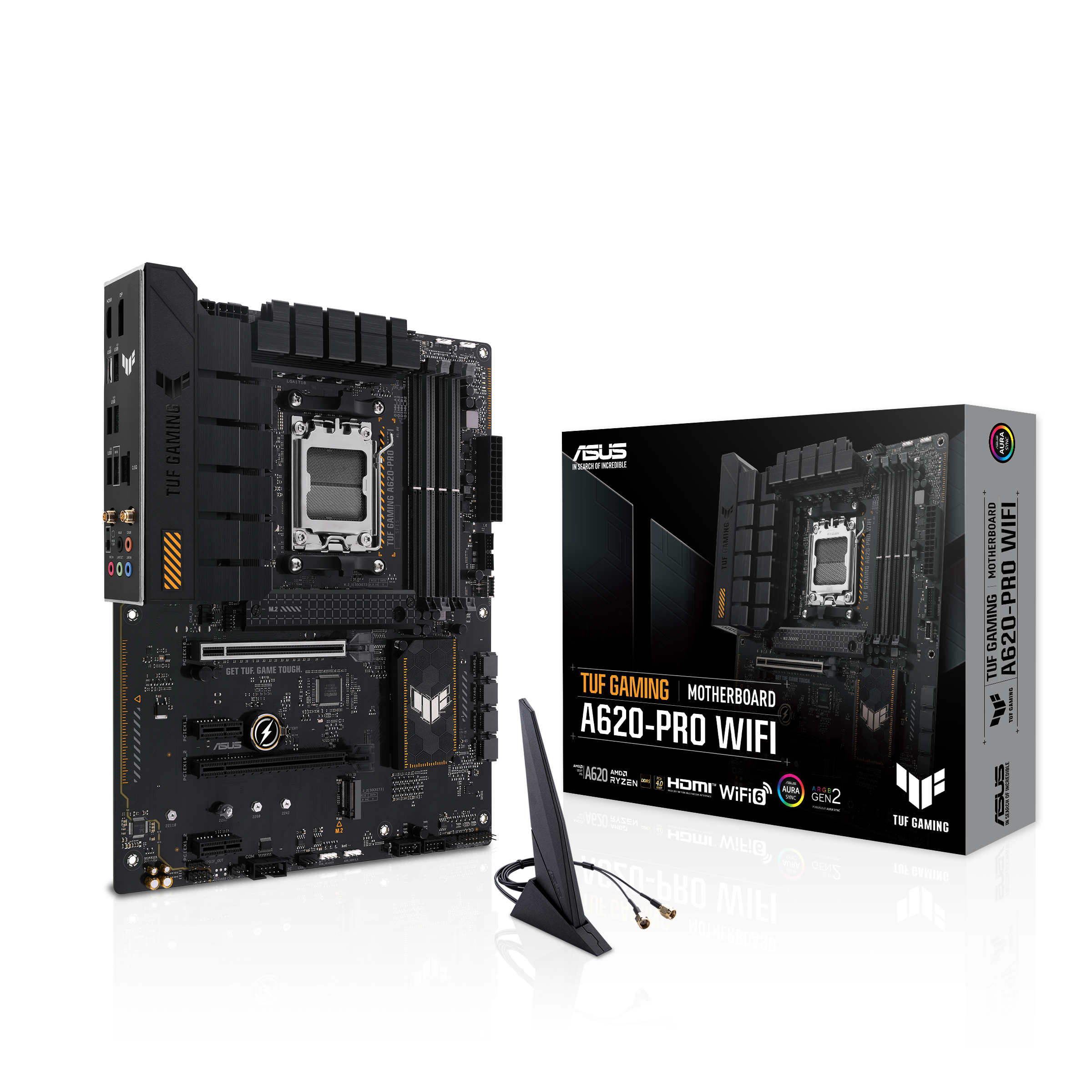 Asus Mainboard »TUF GAMING A620-PRO WIFI«