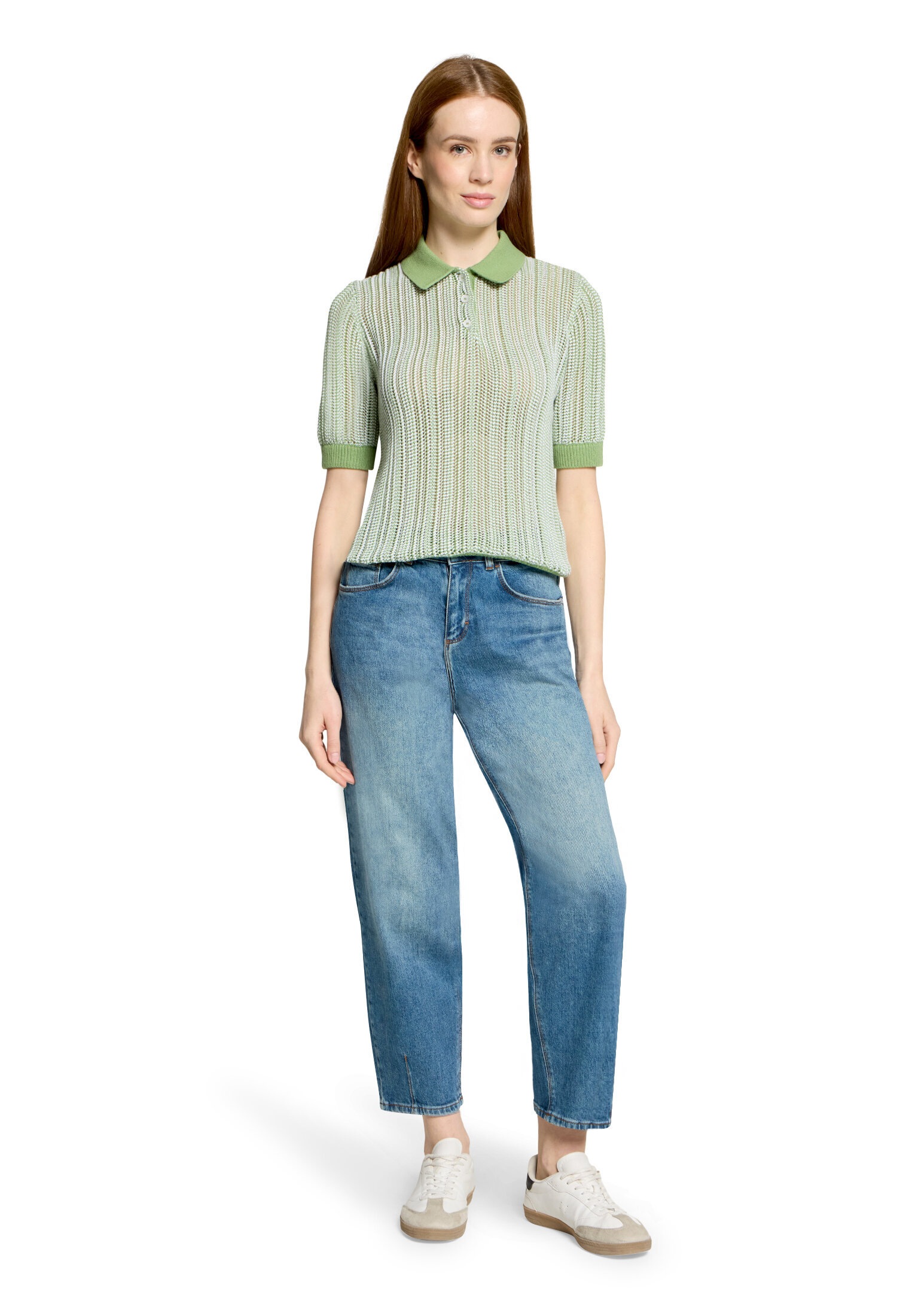 Cartoon Ankle-Jeans »Damen mit Waschung«