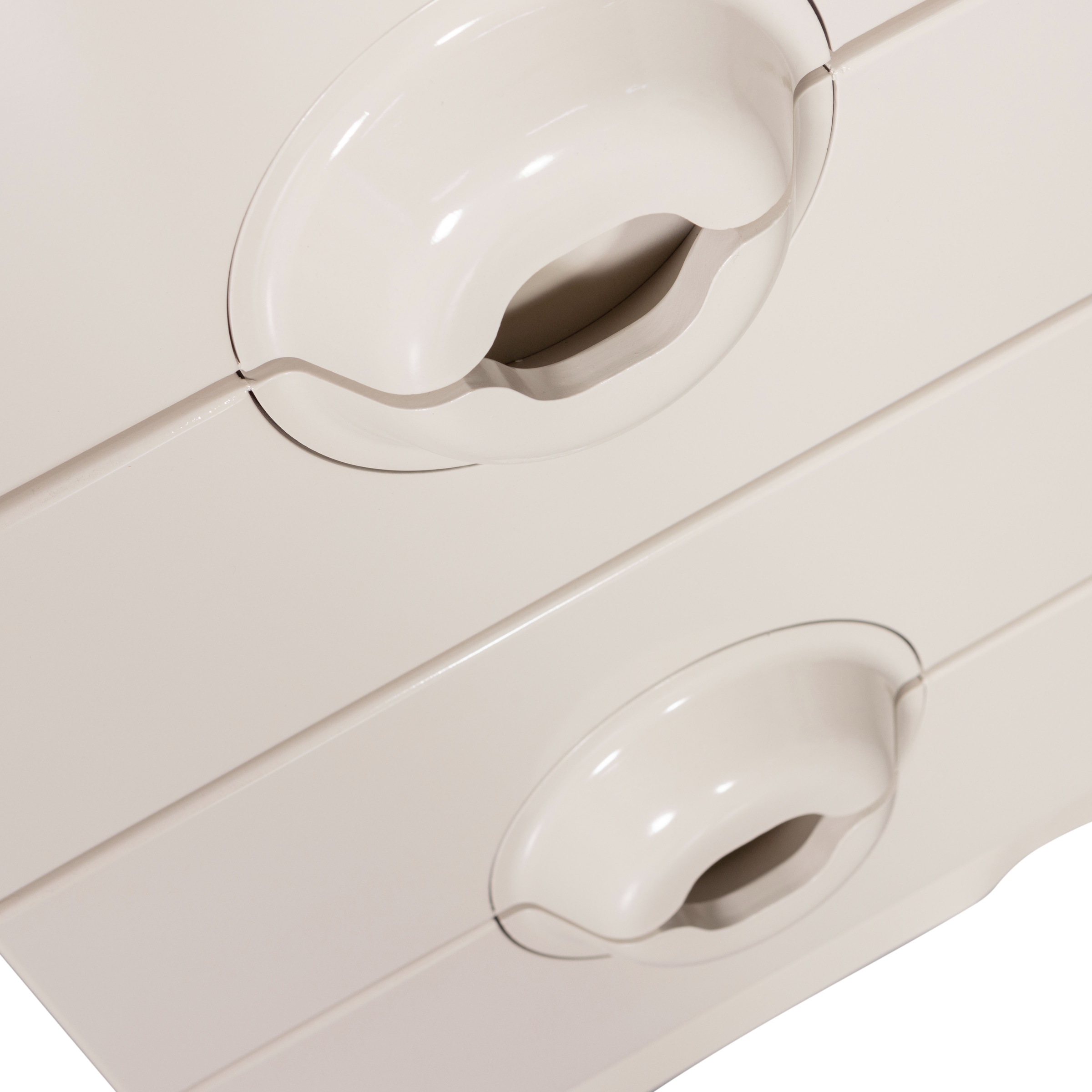 WOOOD Nachtkonsole »WOOOD Merge Kommode 4 Schubladen«