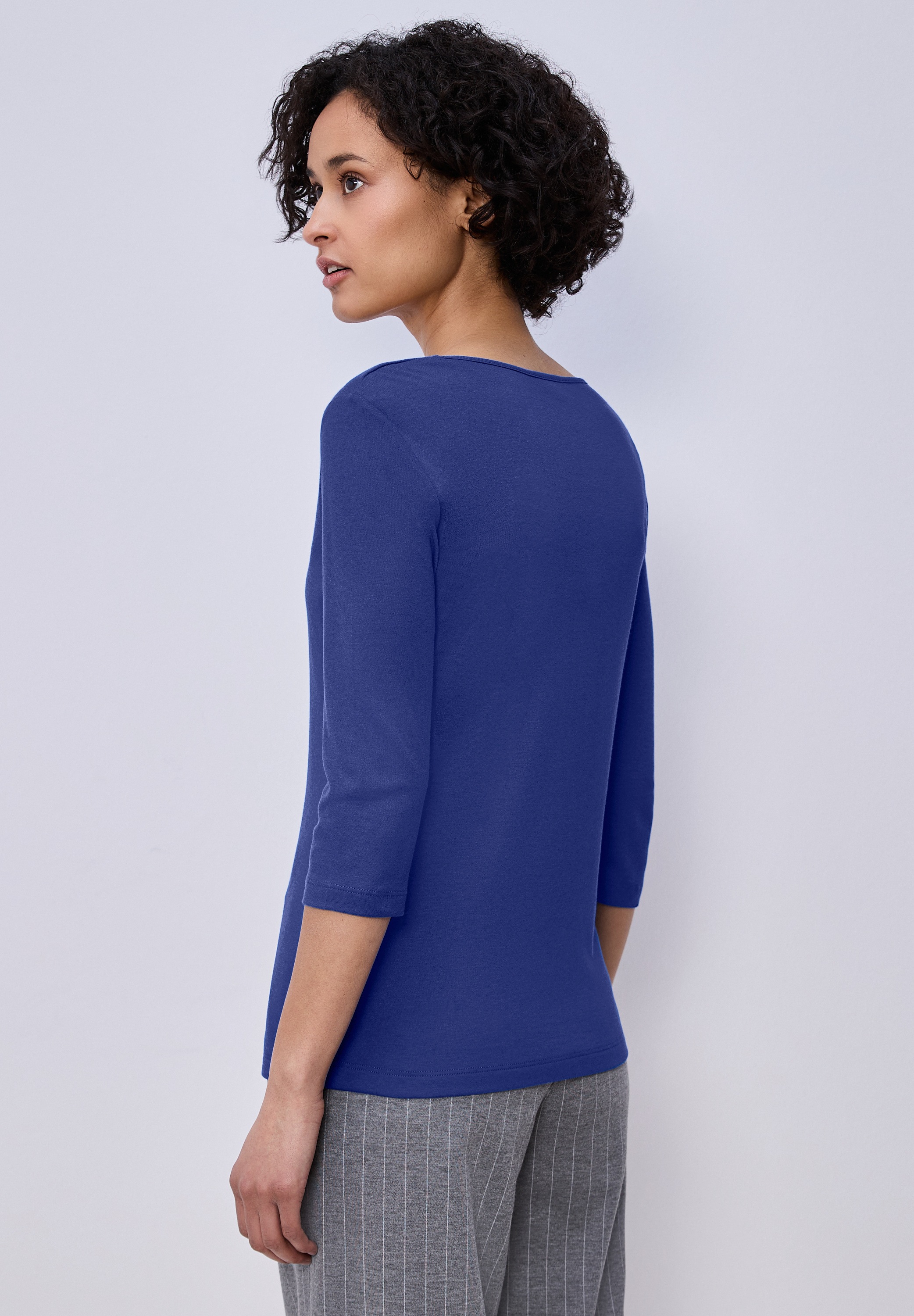 STREET ONE 3/4-Arm-Shirt mit 3/4 Ärmeln