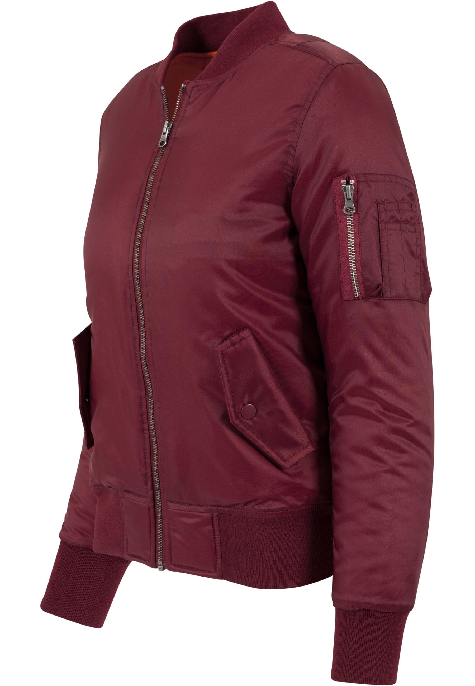 Thumbnail - URBAN CLASSICS Allwetterjacke "Urban Classics Damen Ladies Basic Bomber Jacket" 1 Stk. tlg. ohne Kapuze