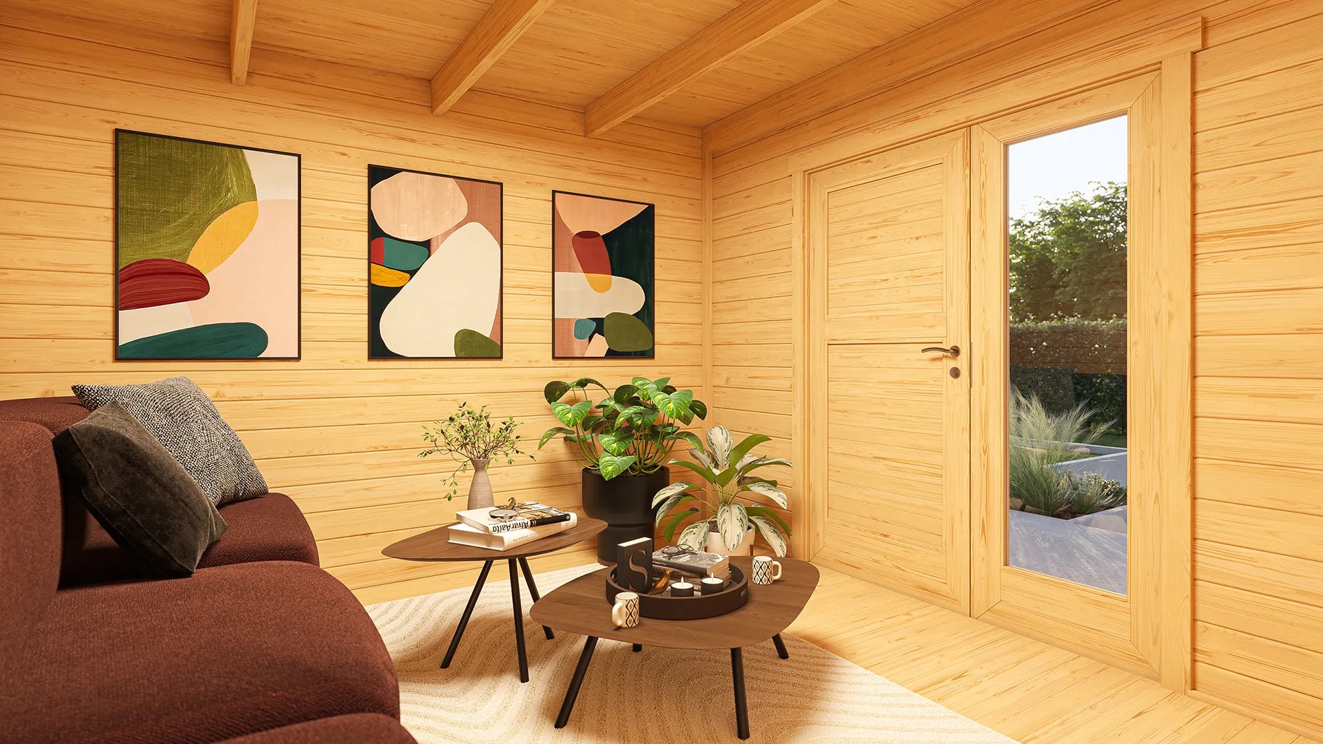 weka Gartenhaus »Amberley« verschiedene Farben