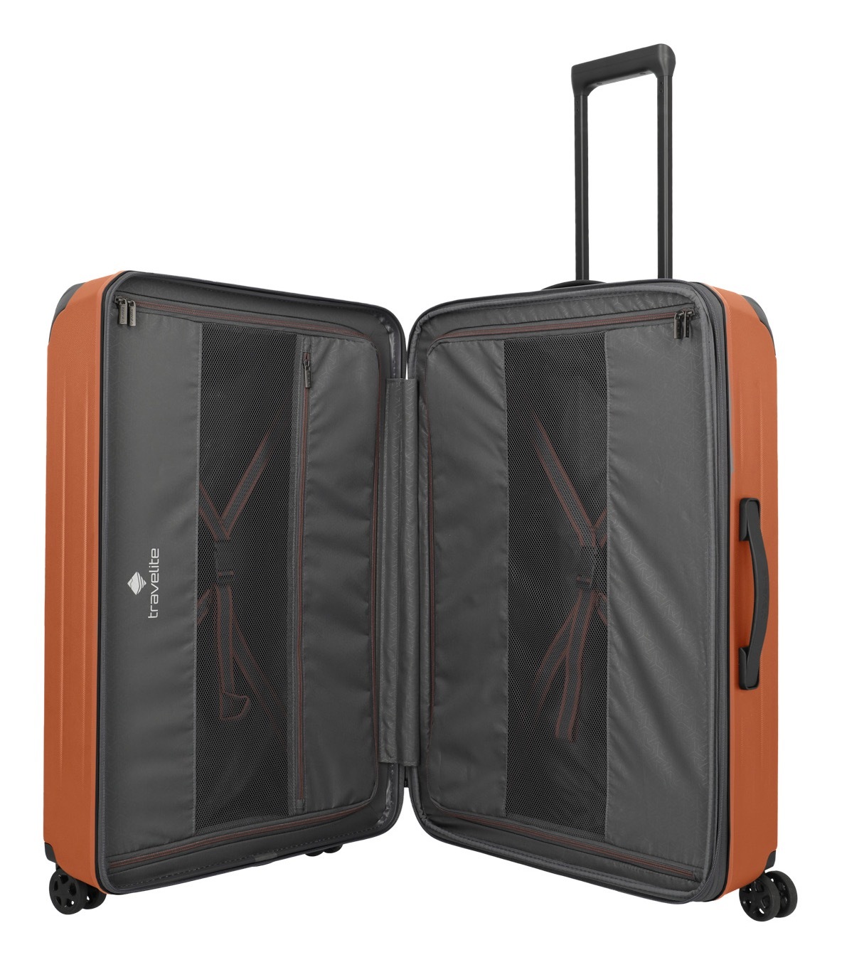 travelite Trolleyset »DYNAMIIC S+/M/L, verschiedene Farben«, (Set, 3 tlg., S+/M/L), Hartschalen-Koffer ABS Volumenerweiterung