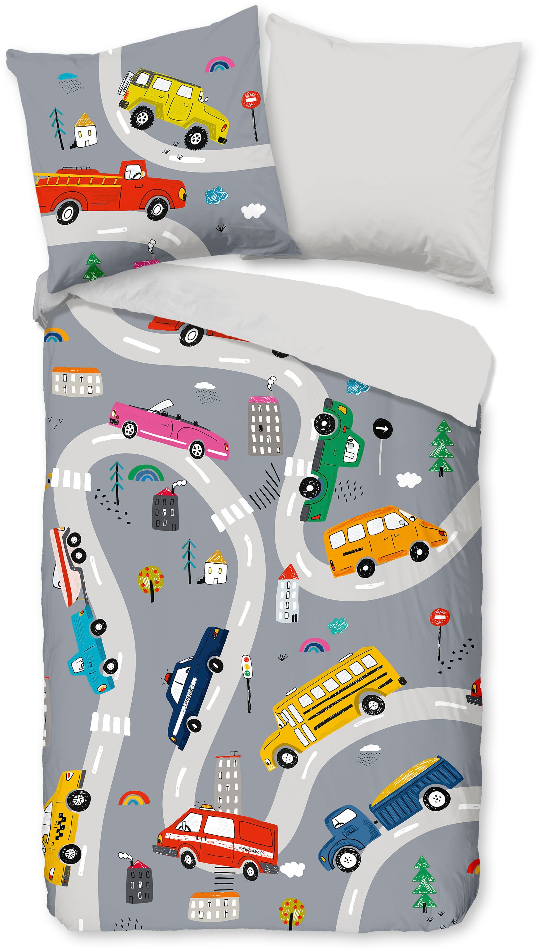 PURE luxury collection Kinderbettwäsche "Voyage" 2 Stk. tlg. Mikrofaser, 13 günstig online kaufen