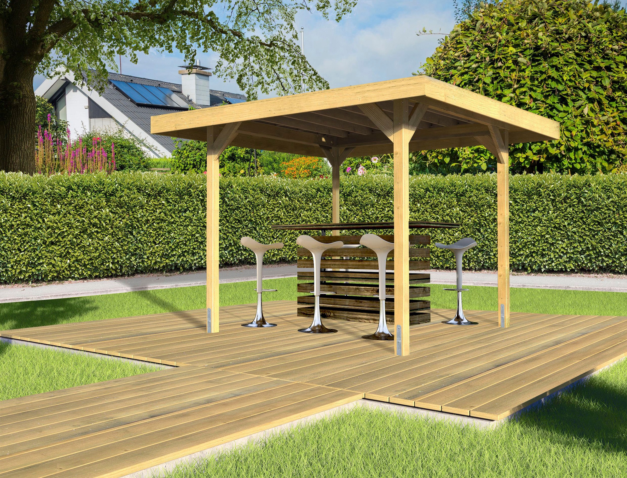 weka Pavillon "Gartenlaube 657 Gr.1" günstig online kaufen