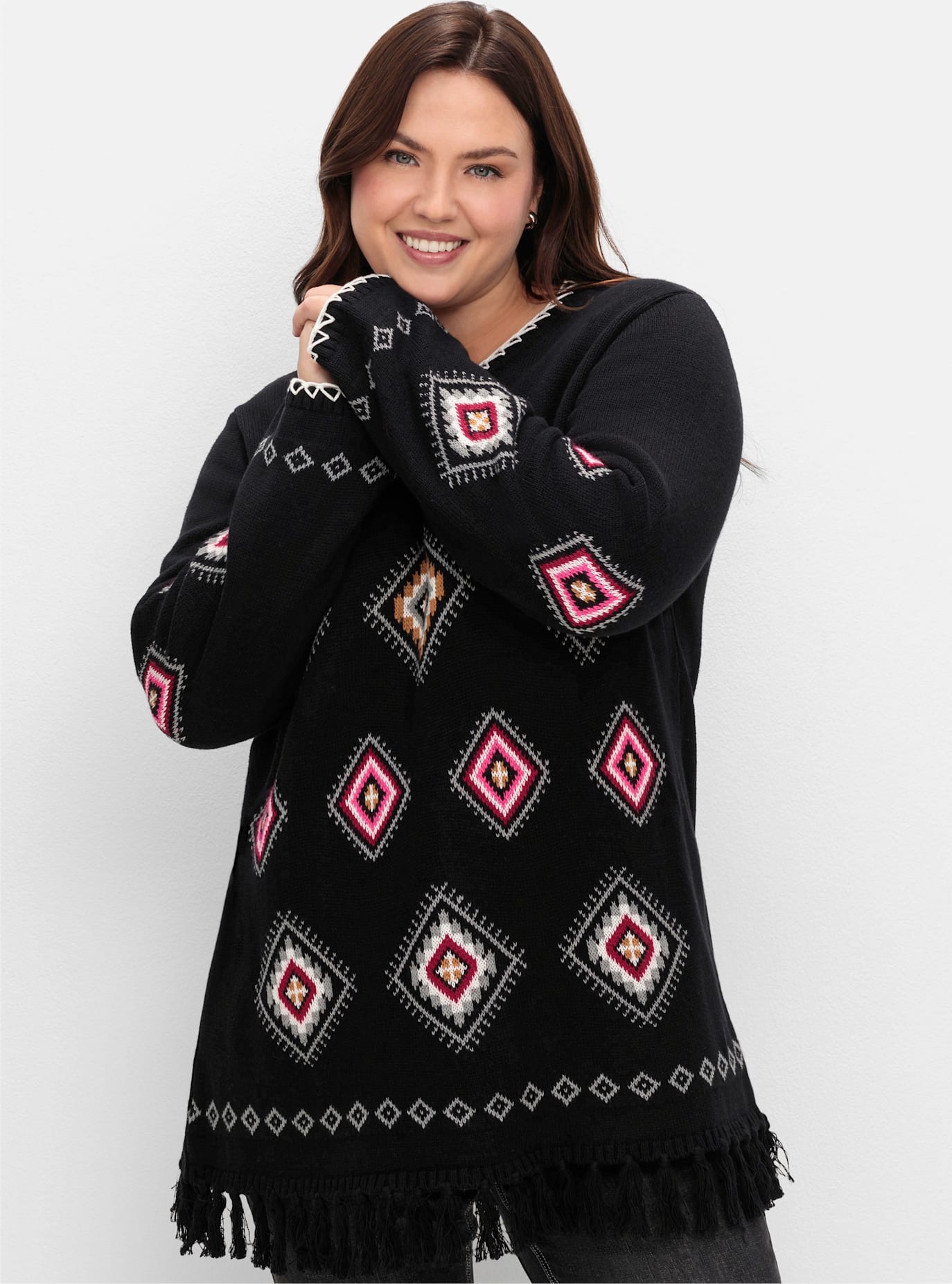 Sheego Strickpullover "Strickpullover" günstig online kaufen