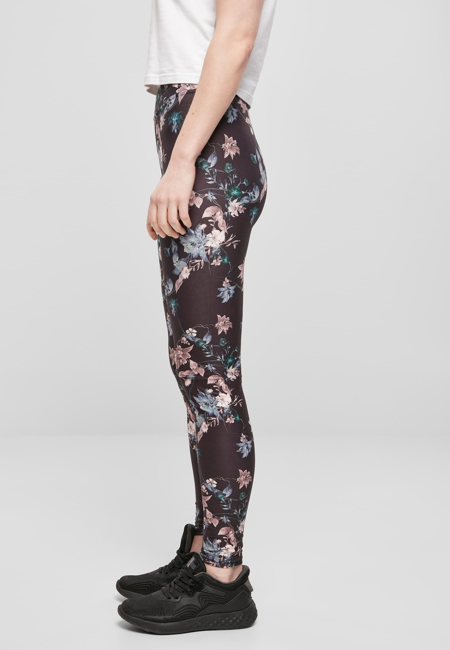 URBAN CLASSICS Leggings »Urban Classics Damen Ladies Soft AOP Leggings«, (1 tlg.)
