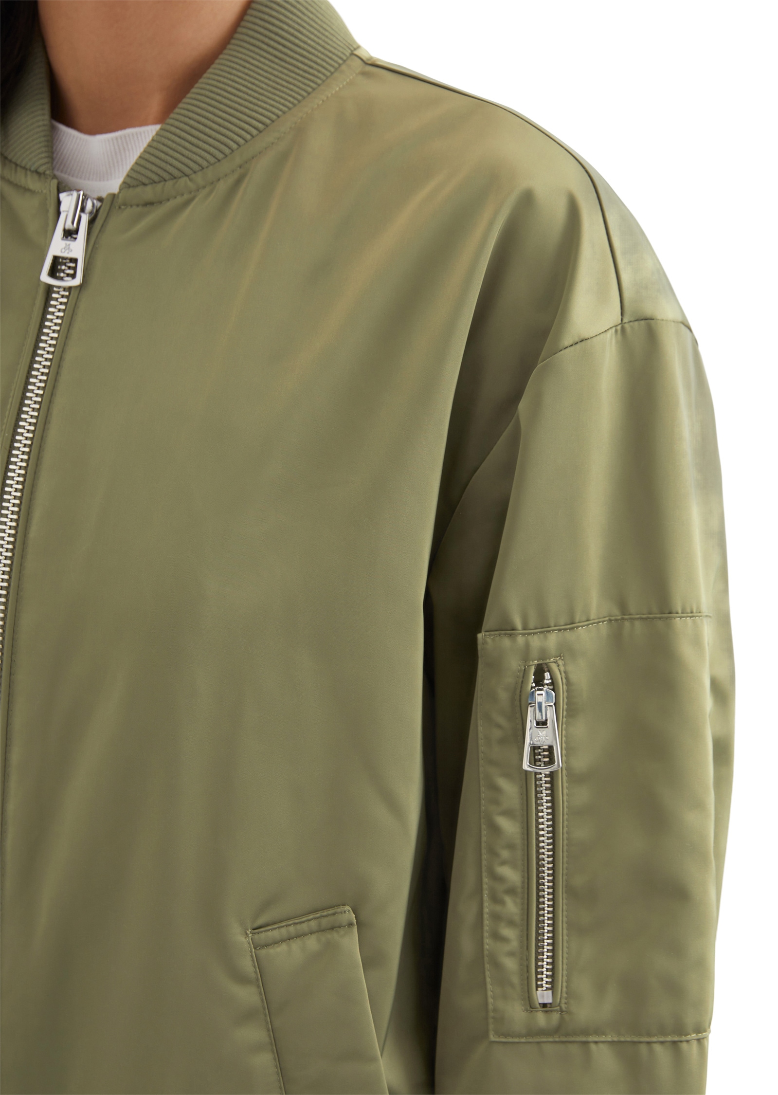 Marc O'Polo Kurzmantel »aus recyceltem Polyester-Twill«