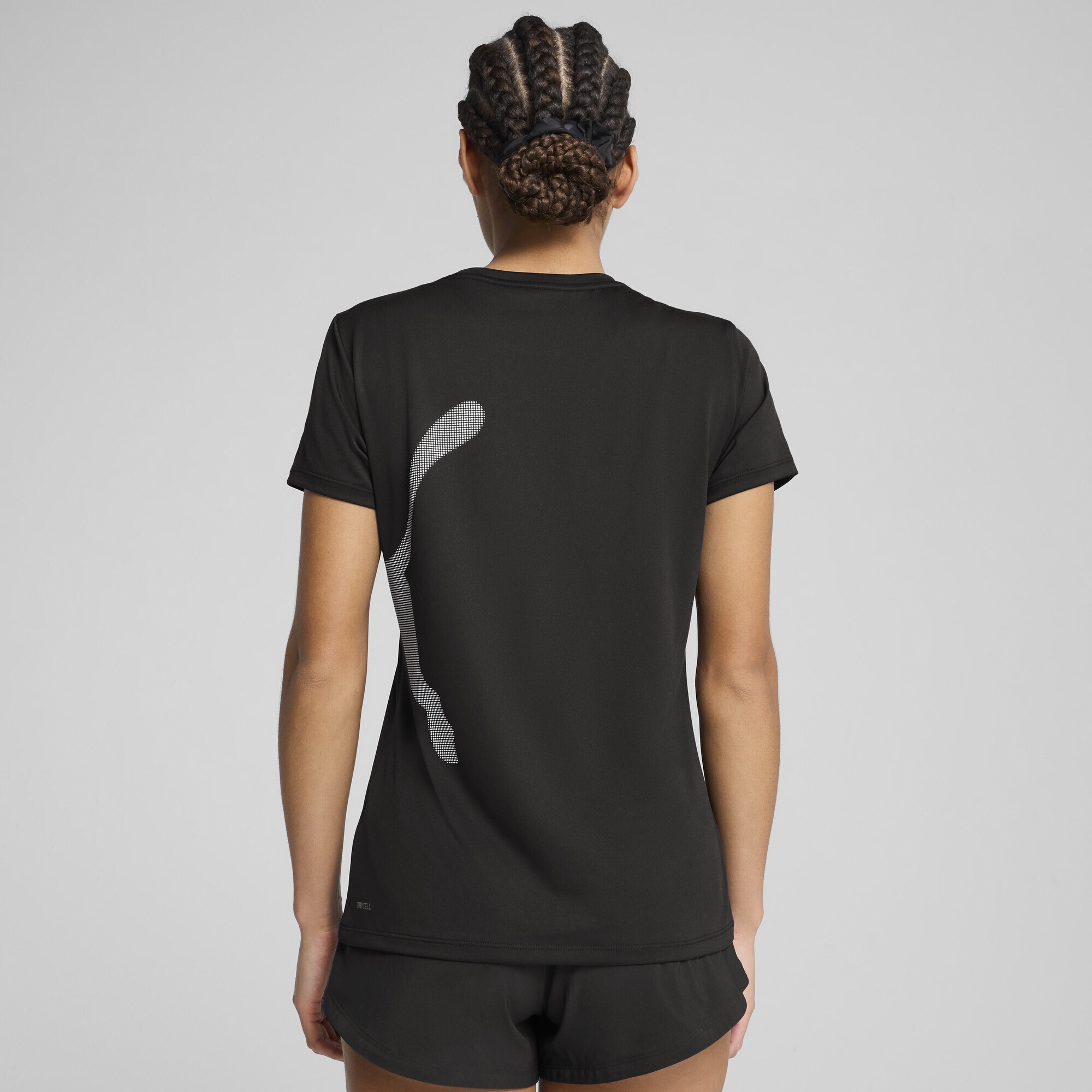 PUMA Trainingsshirt »Train All Day Big Logo T-Shirt Damen«