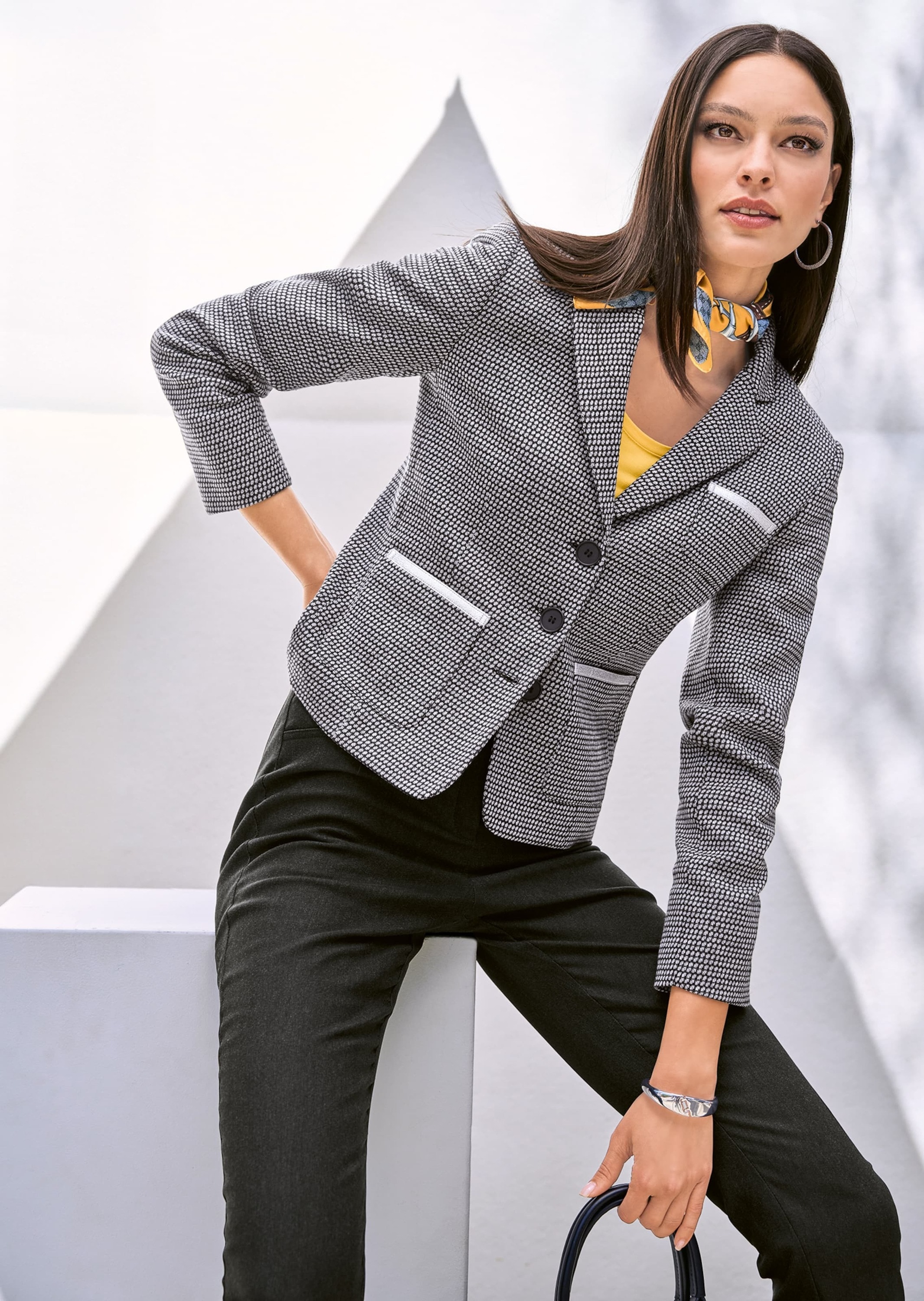 MADELEINE Stoffhose »Hose Schlanke Stretch-Hose zum Schlüpfen«