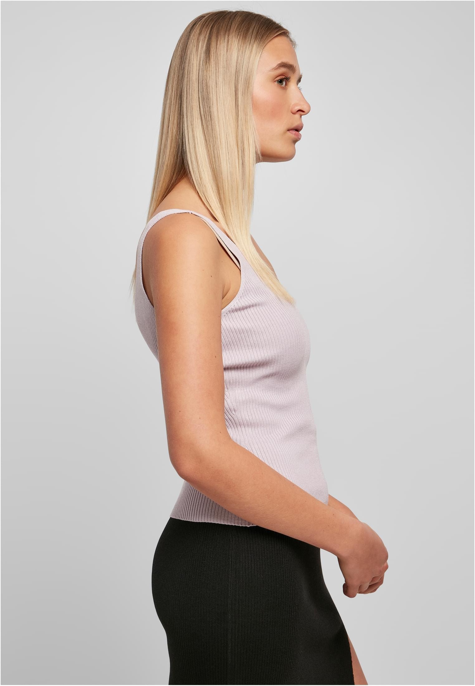 URBAN CLASSICS T-Shirt »Damen Ladies Rib Knit Top«, (1 tlg.) online  bestellen | BAUR