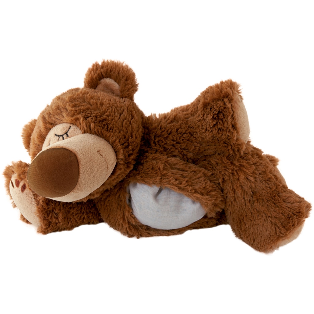 Warmies® Wärmekissen »Sleepy Bear braun, Kräuter«, für die Mikrowelle und den Backofen