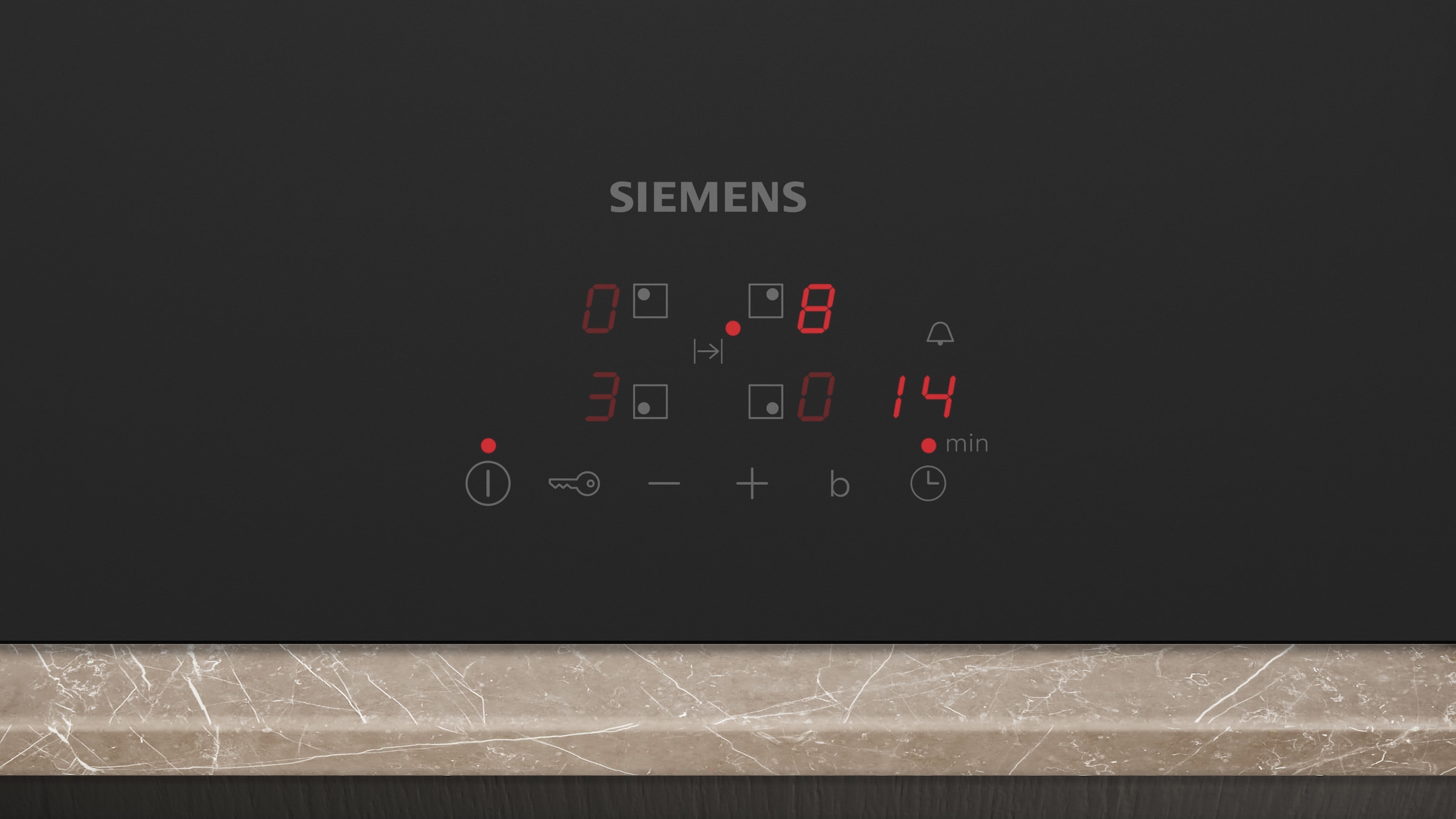 SIEMENS Induktions-Kochfeld »EH61ABFB5E« Matt Edition gegen Fingerabdrücke & powerBoost ->schnelleres Aufheizen