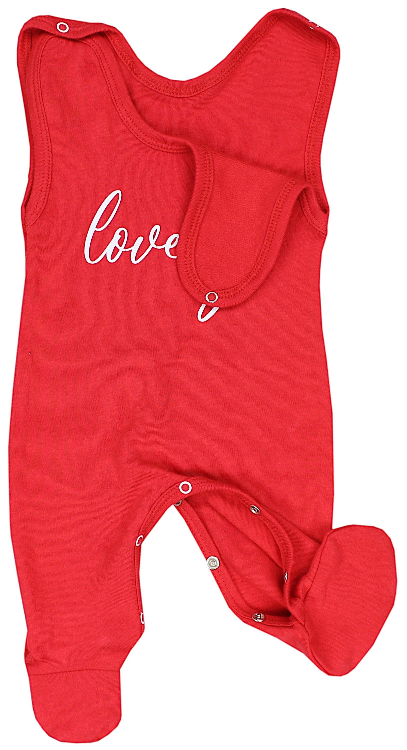 TupTam Strampler »Strampler Baby Strampler mit Aufdruck Spruch 5er Pack«