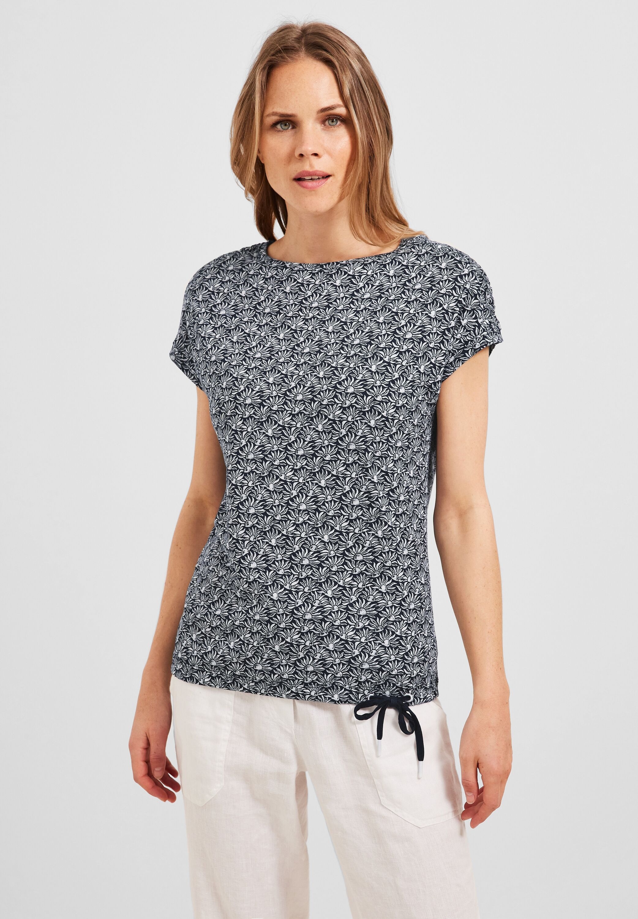 Cecil T-Shirt, mit Smok-Details online kaufen | BAUR