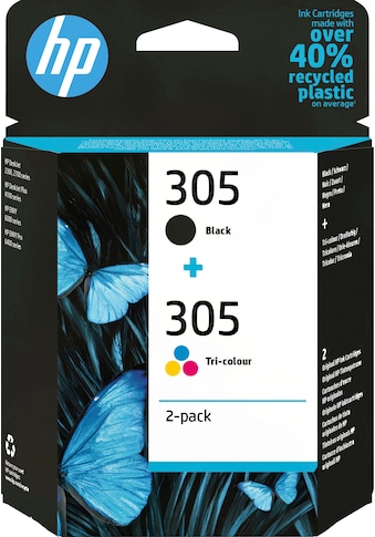 HP Nachfülltinte »305 2er-Pack Cyan/Magen...