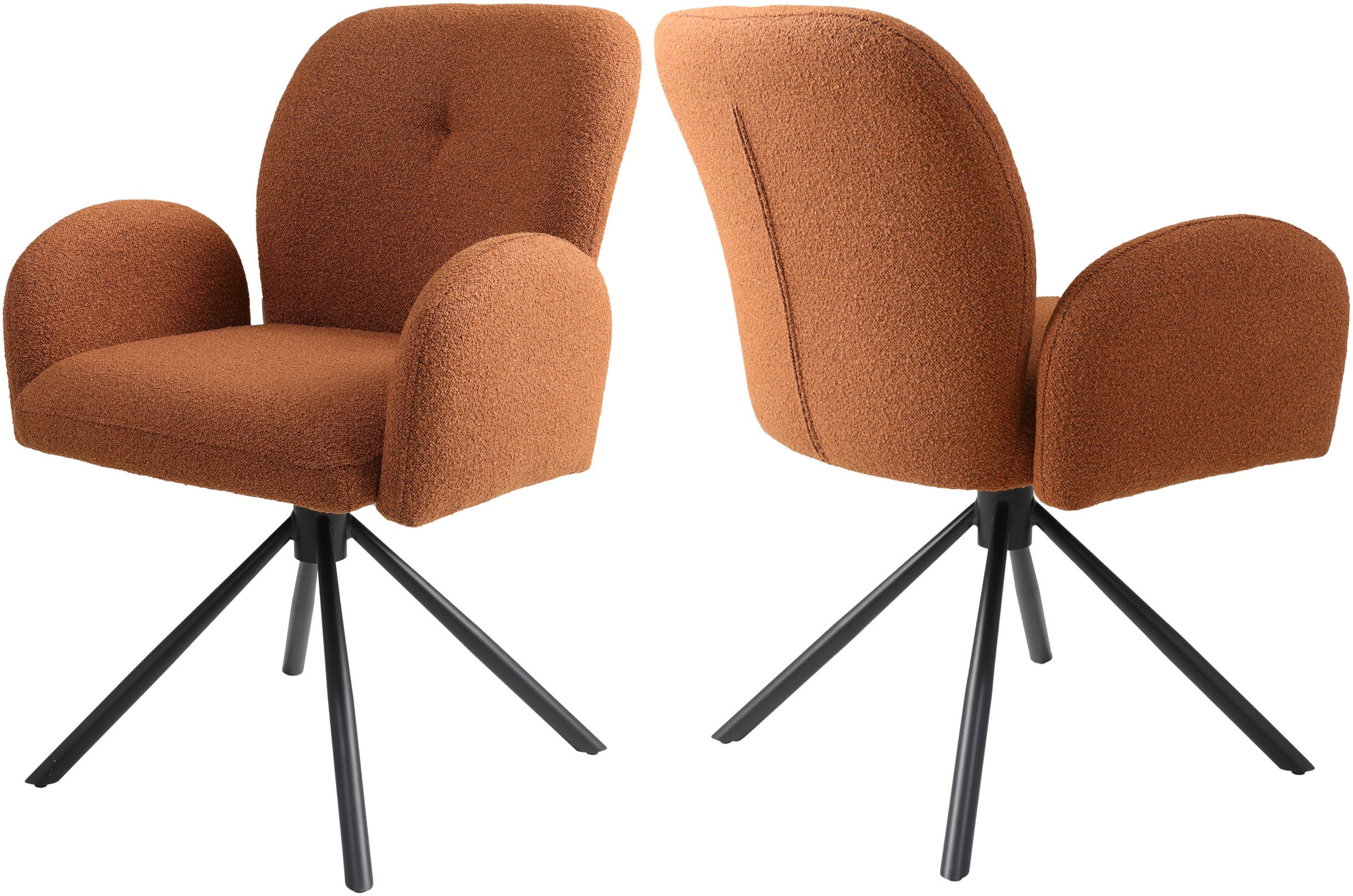 TOM TAILOR HOME Armlehnstuhl "PEBBLE ARMCHAIR" (Set) 2 Stk.Esszimmerstuhl, günstig online kaufen