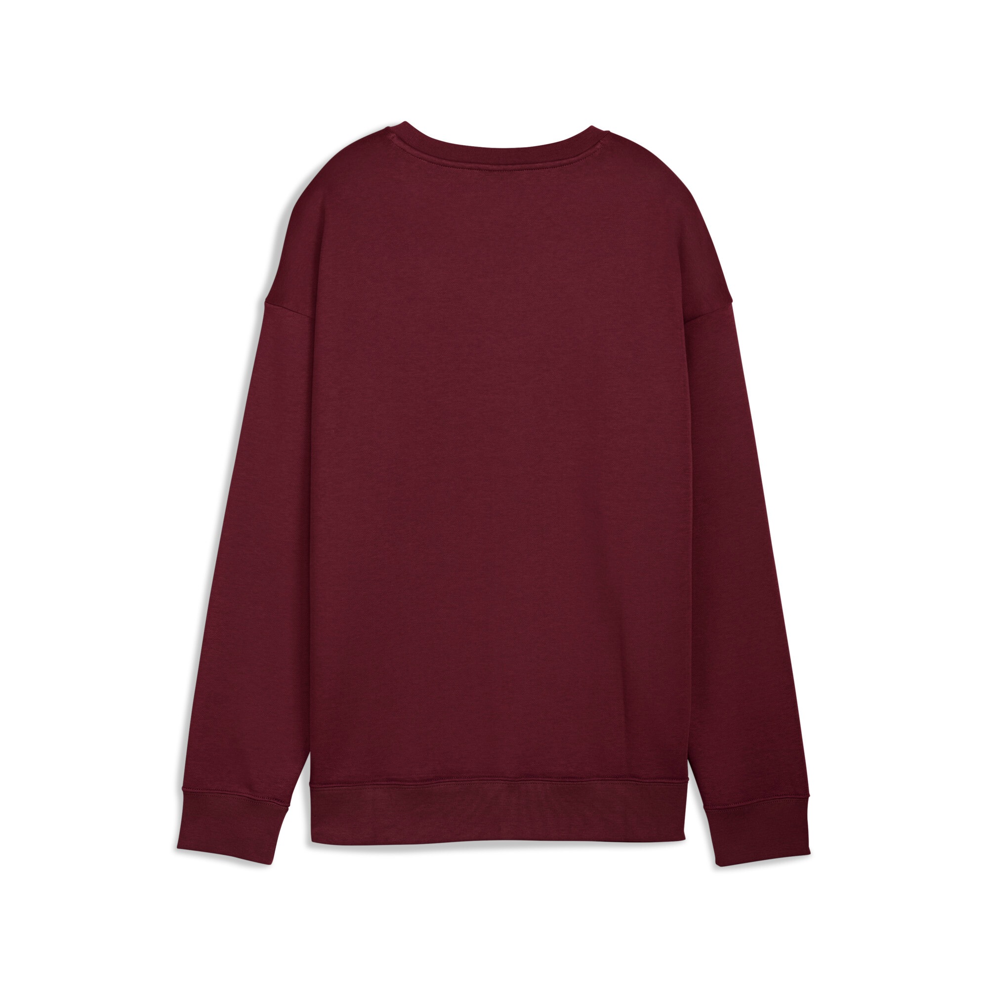 PUMA Langarmshirt "ESS SMALL NO. 1 LOGO RELAXED CREW FL" sportlicher Stil, günstig online kaufen