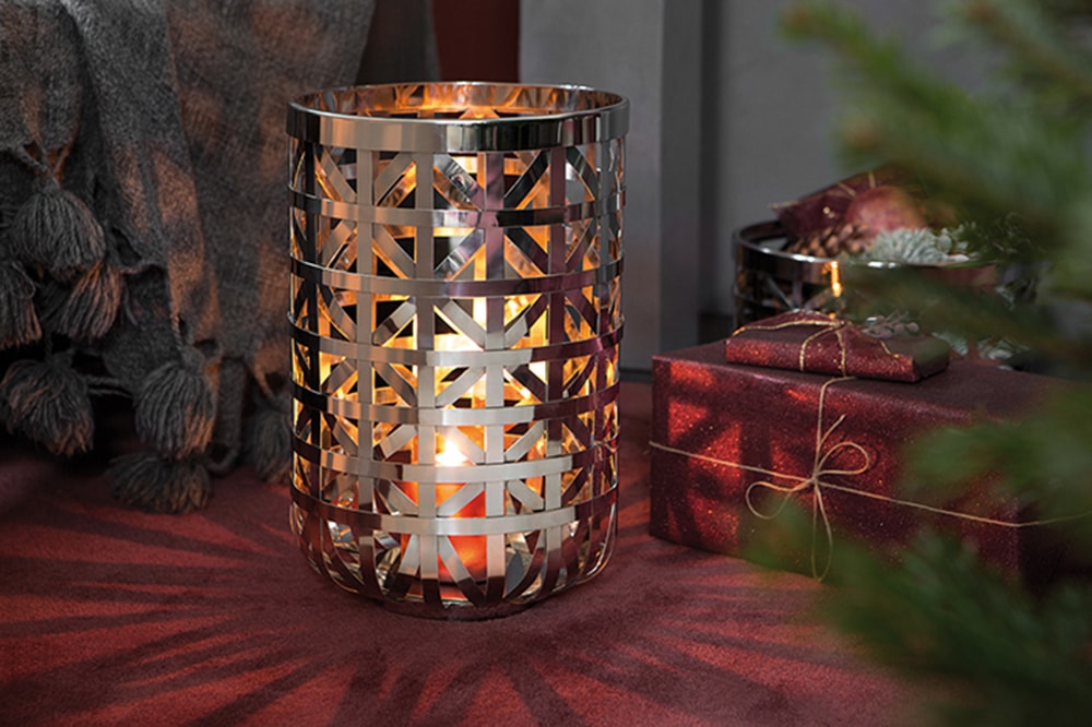 Fink Windlicht "JORIS, Weihnachtsdeko" aus Edelstahl günstig online kaufen