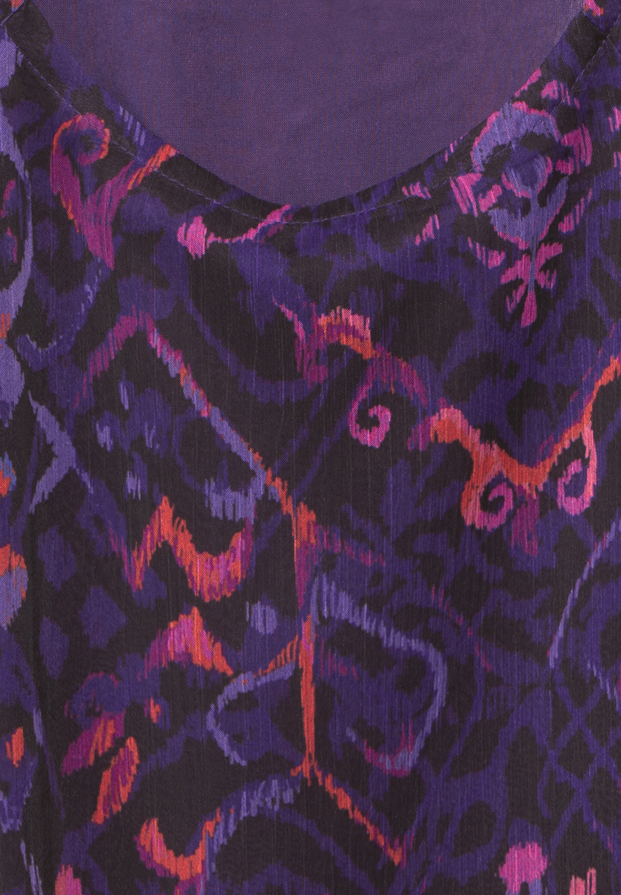 STREET ONE Hemdbluse, Rundhalsausschnitt