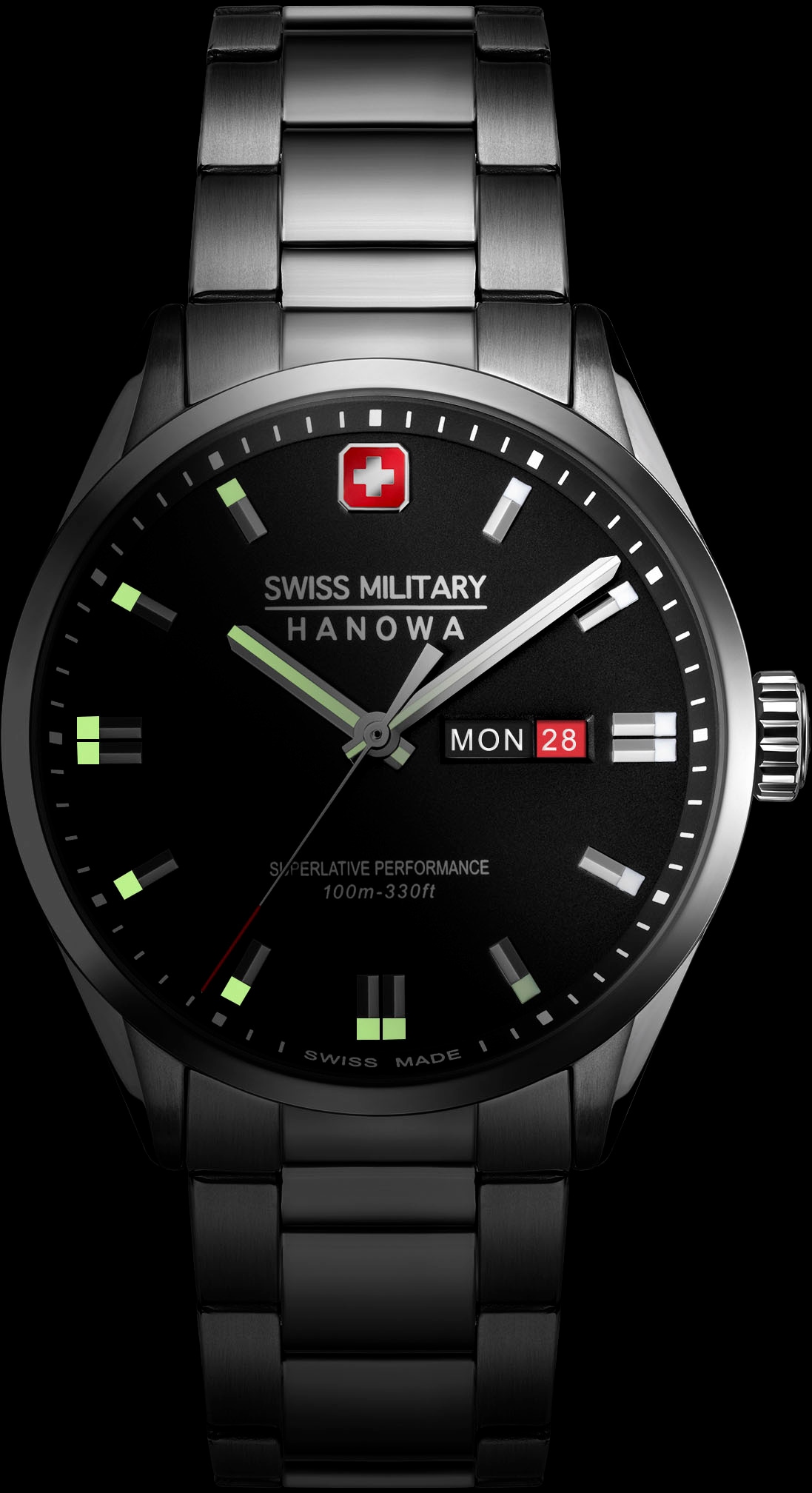 ▷ MAXED, Uhr »ROADRUNNER Swiss kaufen | Military Hanowa SMWGH0001601« Schweizer BAUR