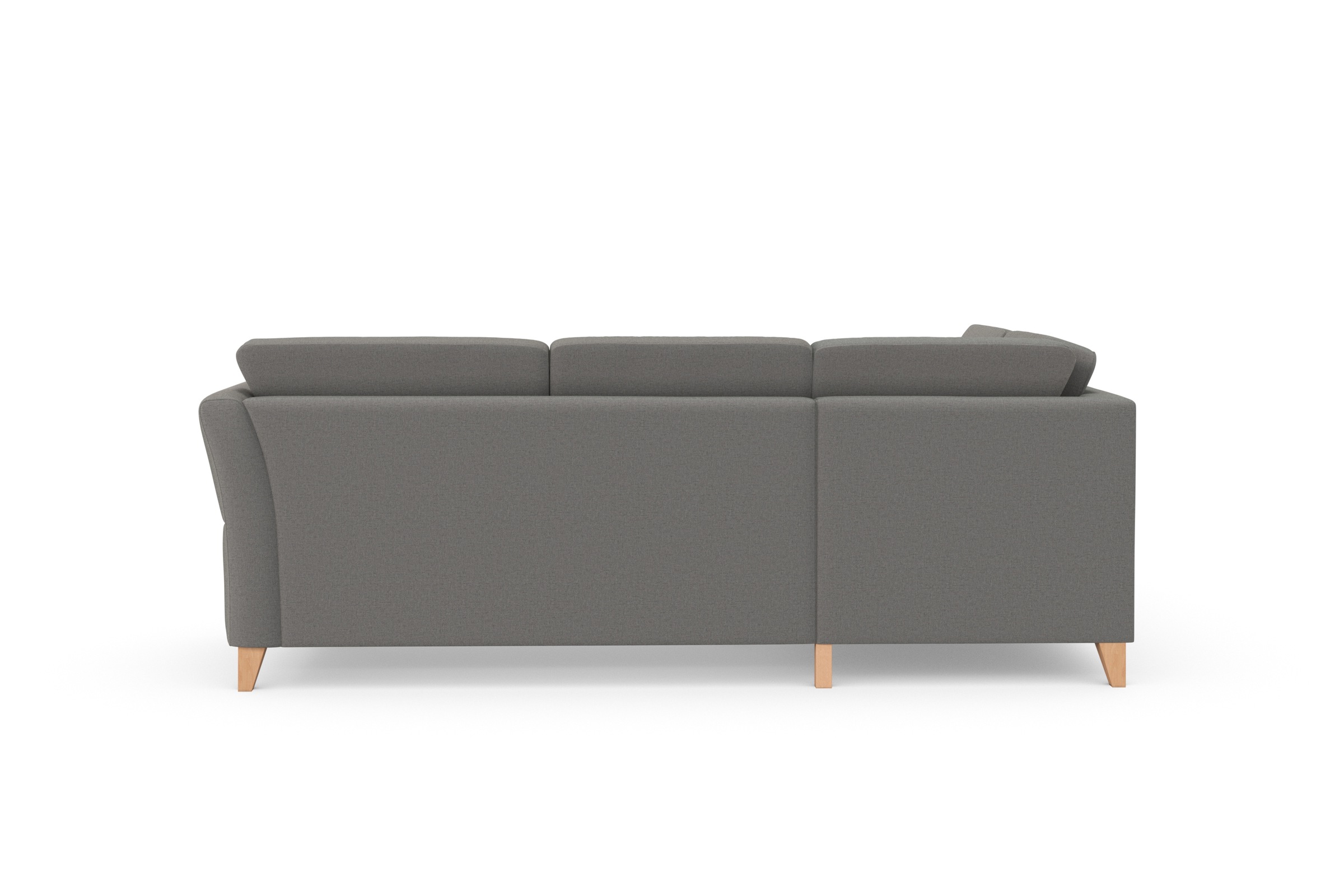 sit&more Ecksofa »Visby L-Form«, Wahlweise mit Bettfunktion und Stauraum, frei im Raum stellbar