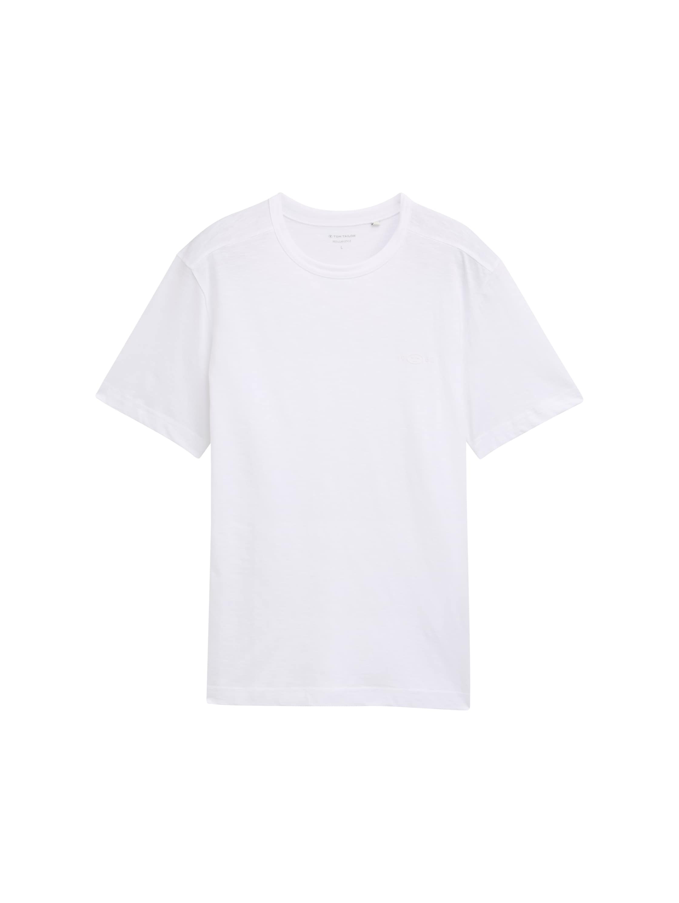 TOM TAILOR T-Shirt, mit Logo Stickerei