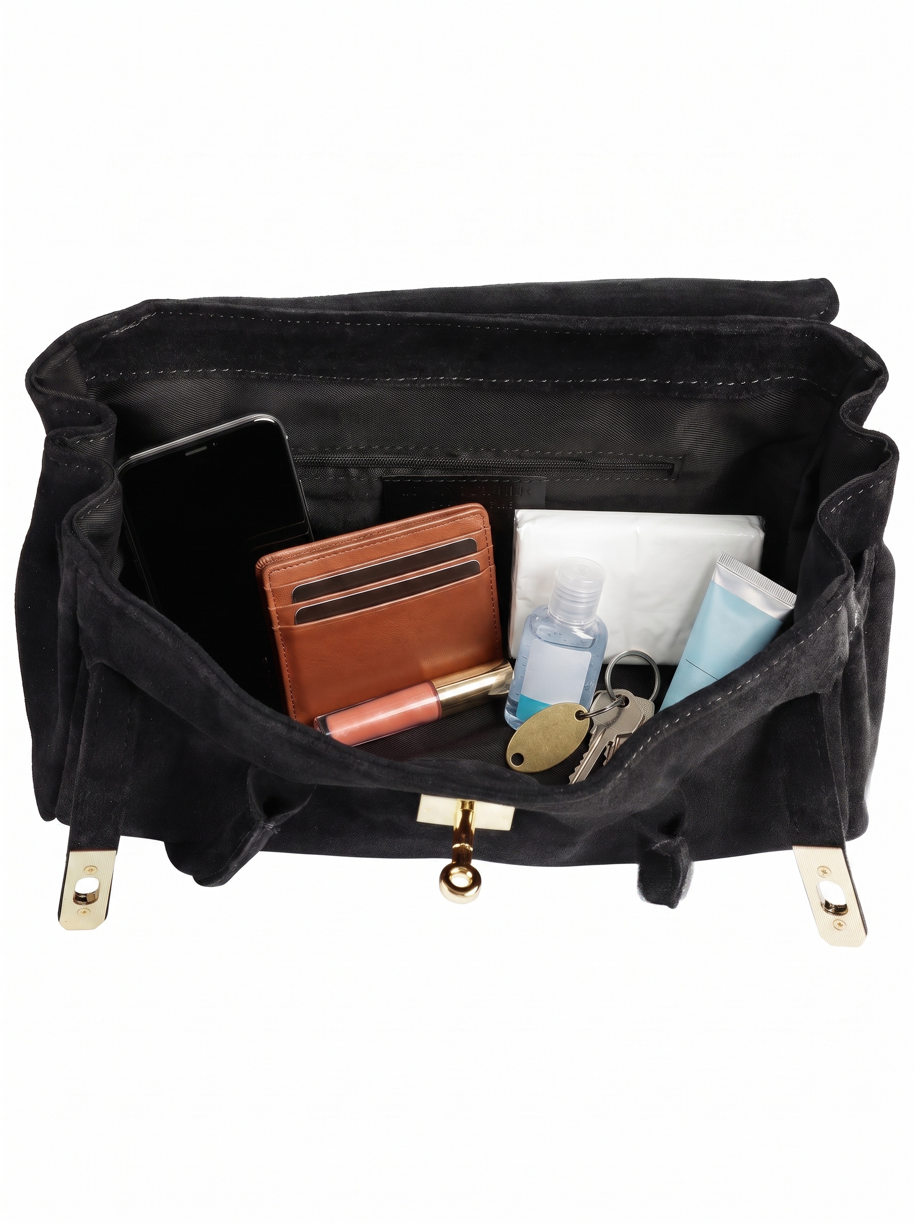 forty° Henkeltasche »Forviata« echt Leder, Made in Italy