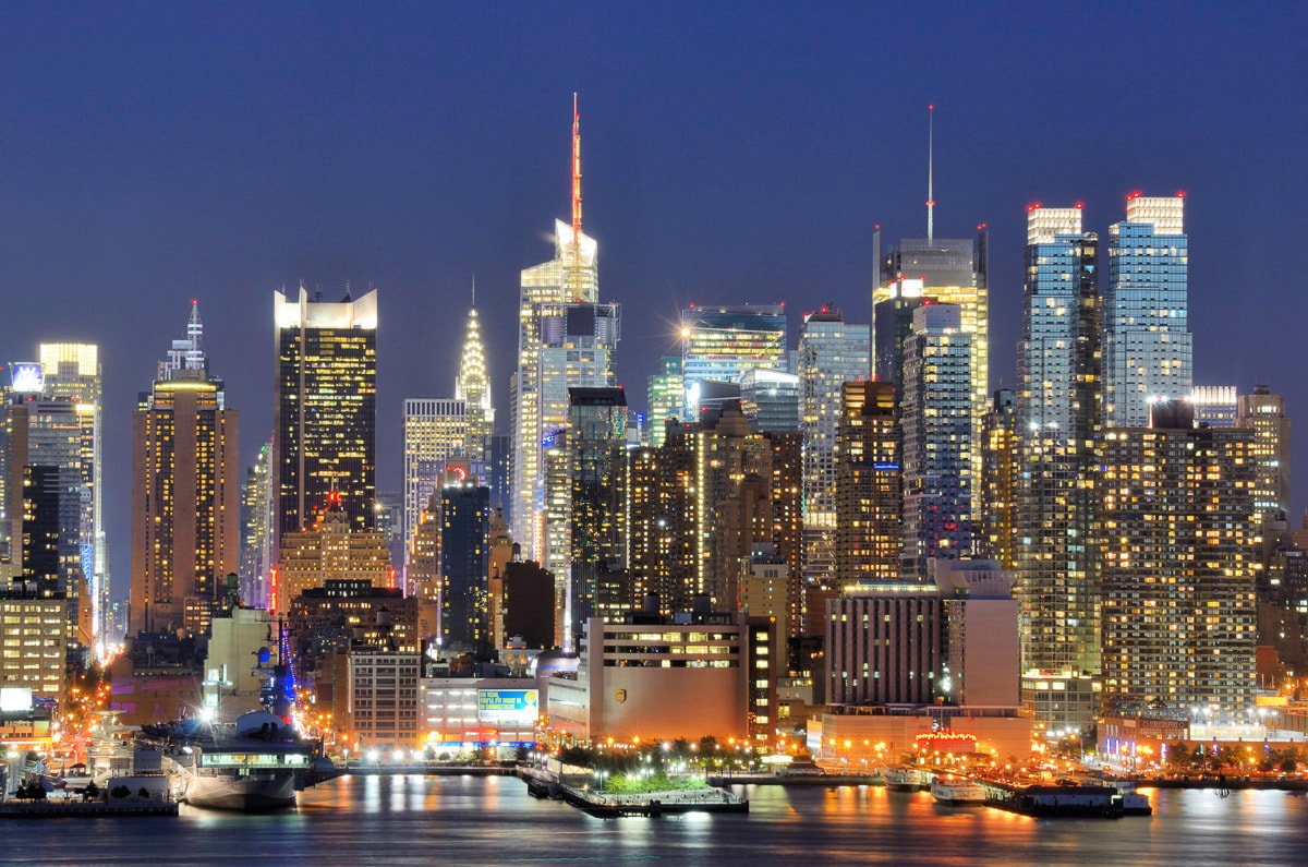 Papermoon Fototapete "Manhattan Skyline" günstig online kaufen