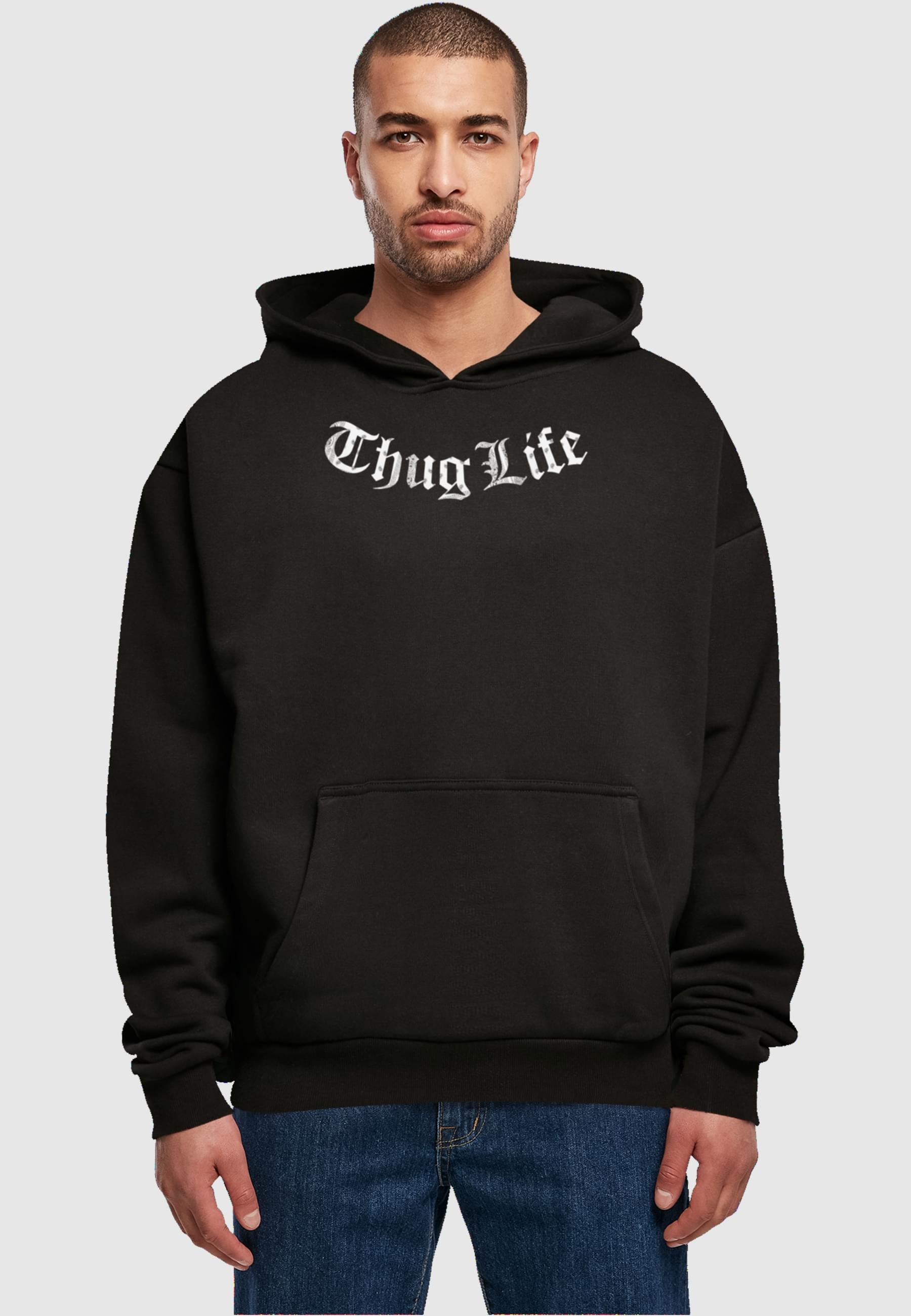 Thug Life Kapuzensweatshirt »Thug Life Herren TLHD191M BandanaLogo Hoodie«, (1 tlg.)
