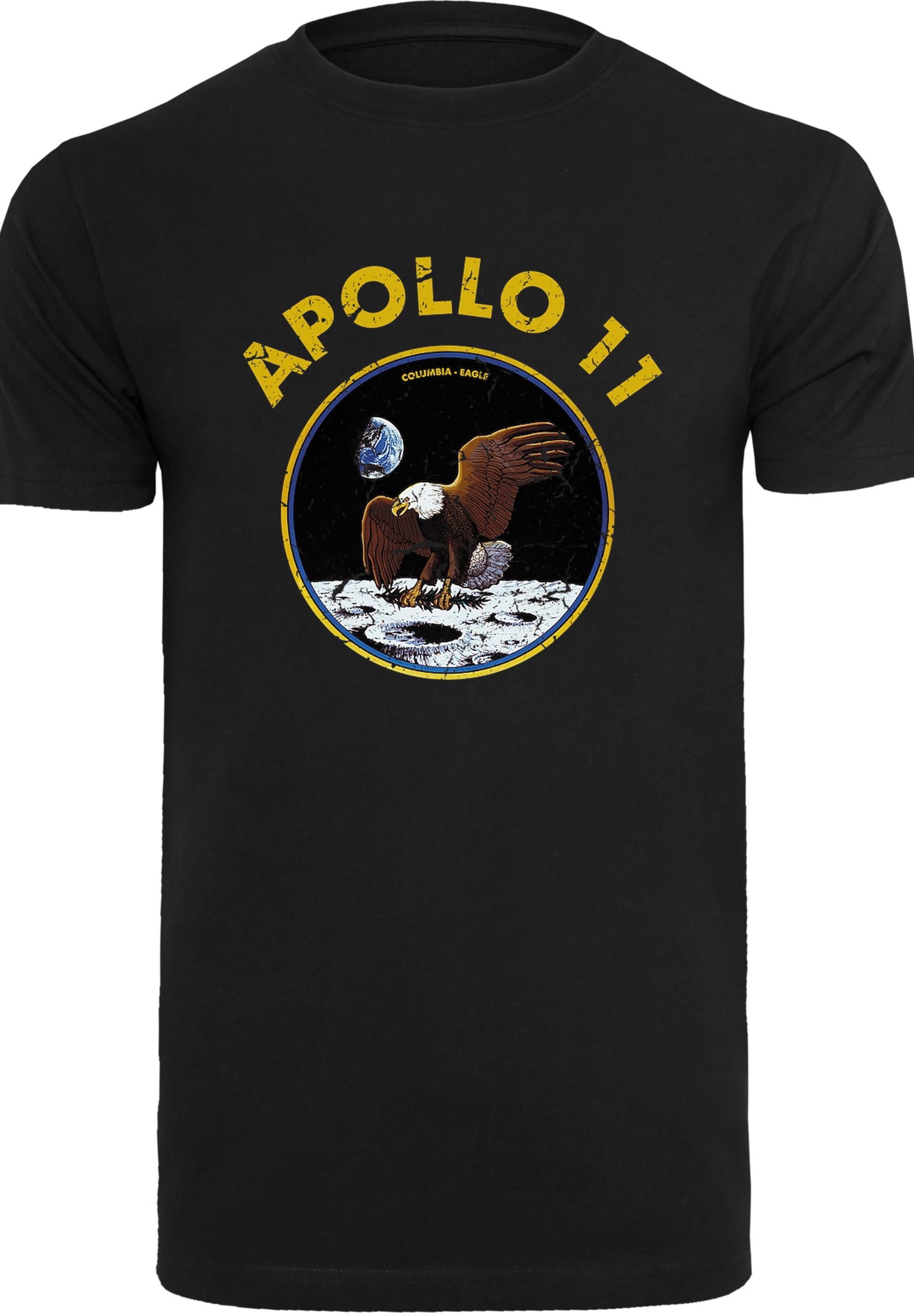 F4NT4STIC T-Shirt »NASA Classic Mondlandung Black«, Herren,Premium Merch,Regular-Fit,Basic,Bedruckt