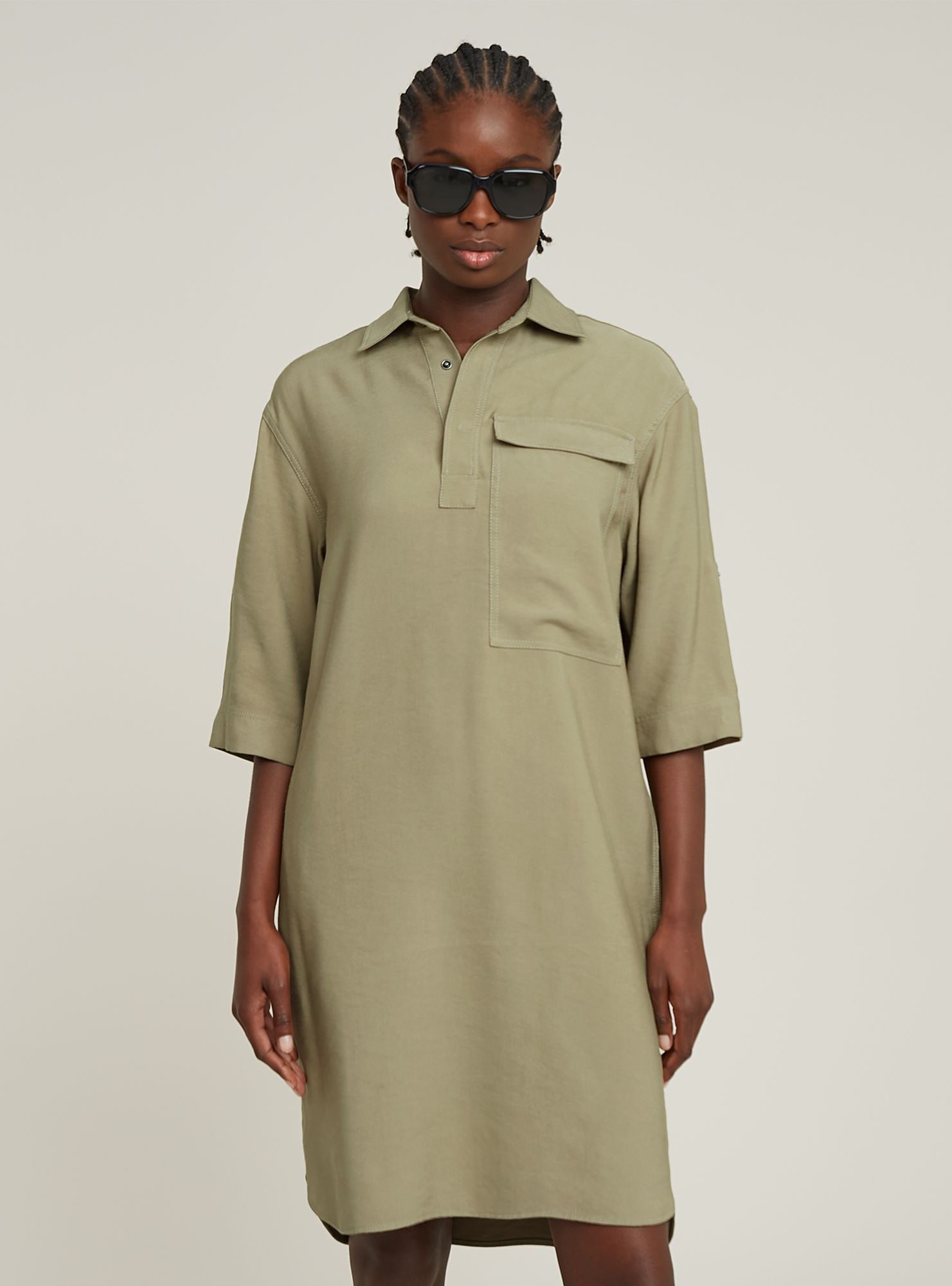 G-STAR Shirtkleid "Shirt Kleid" günstig online kaufen