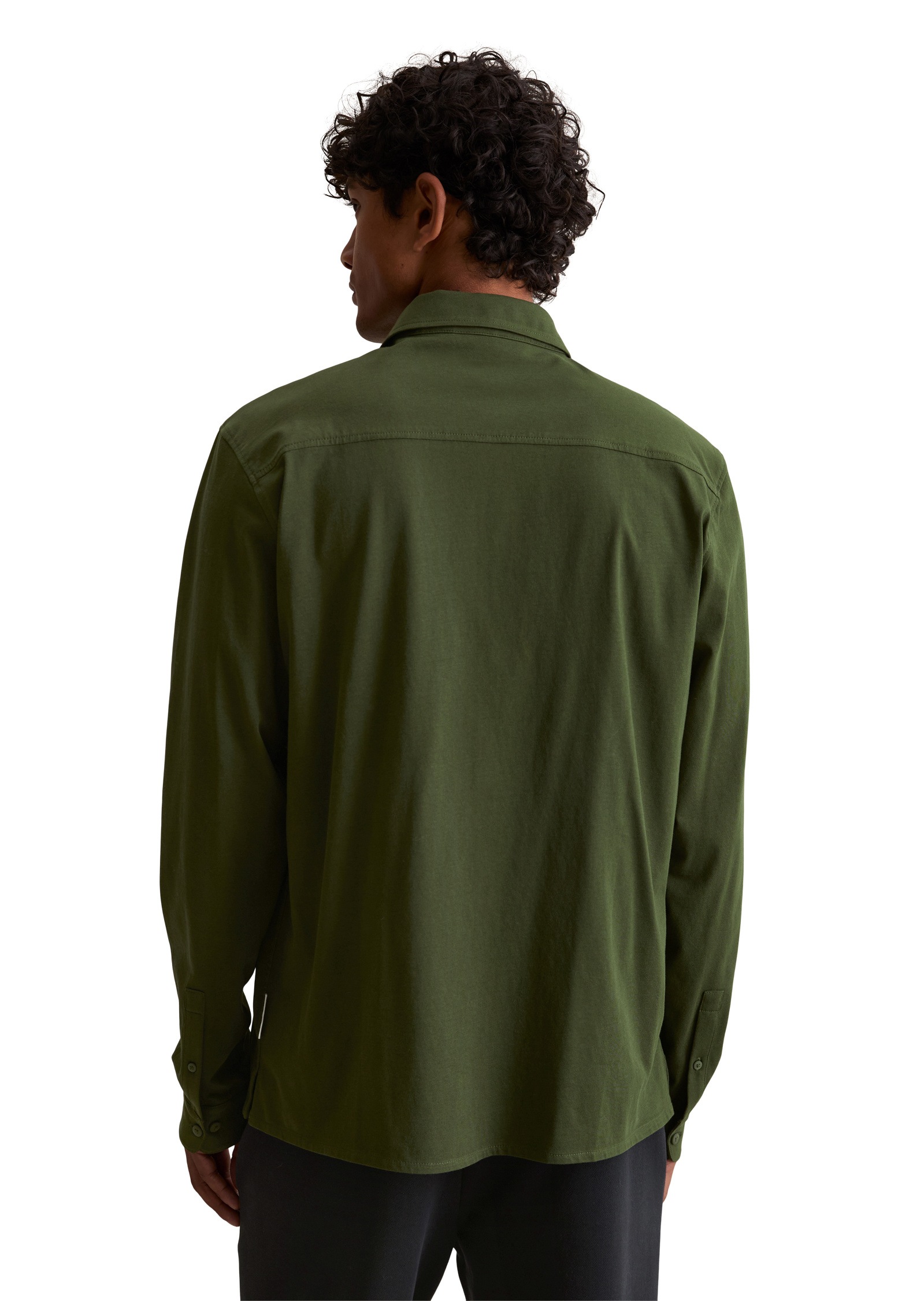 Thumbnail - Marc OPolo DENIM Langarmhemd "aus reiner Bio-Baumwolle"