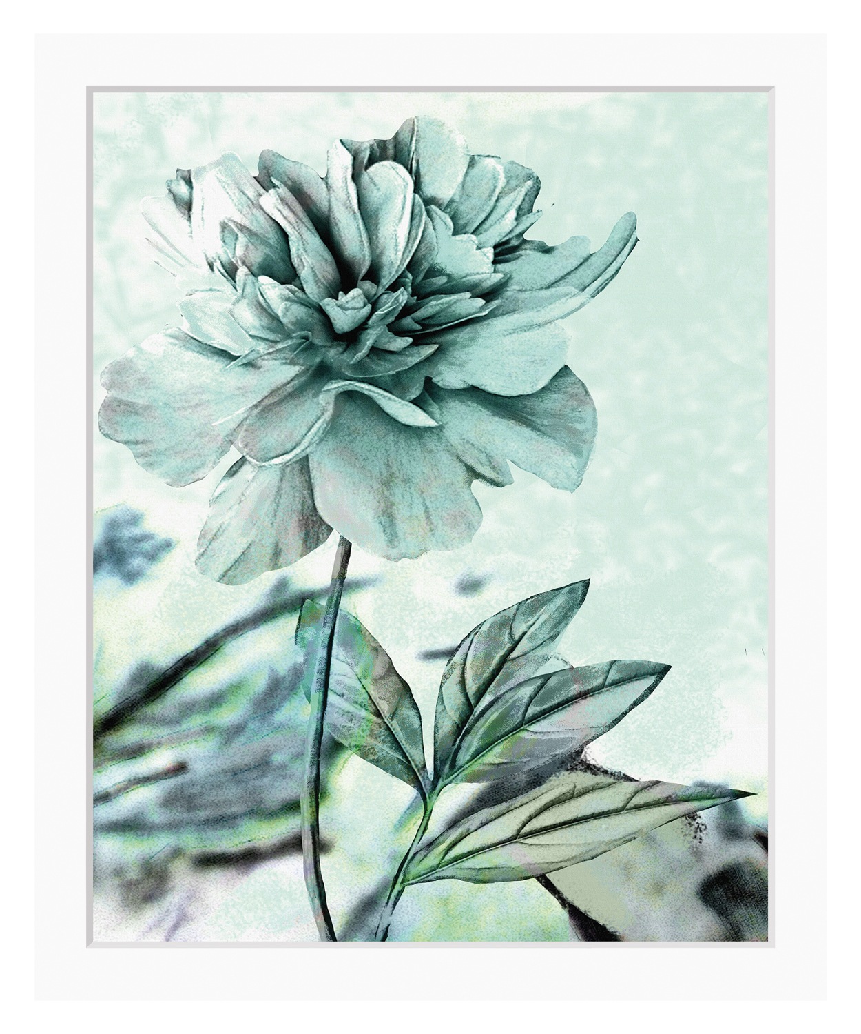 queence Bild »Christel«, Blumen, gerahmt, Rose
