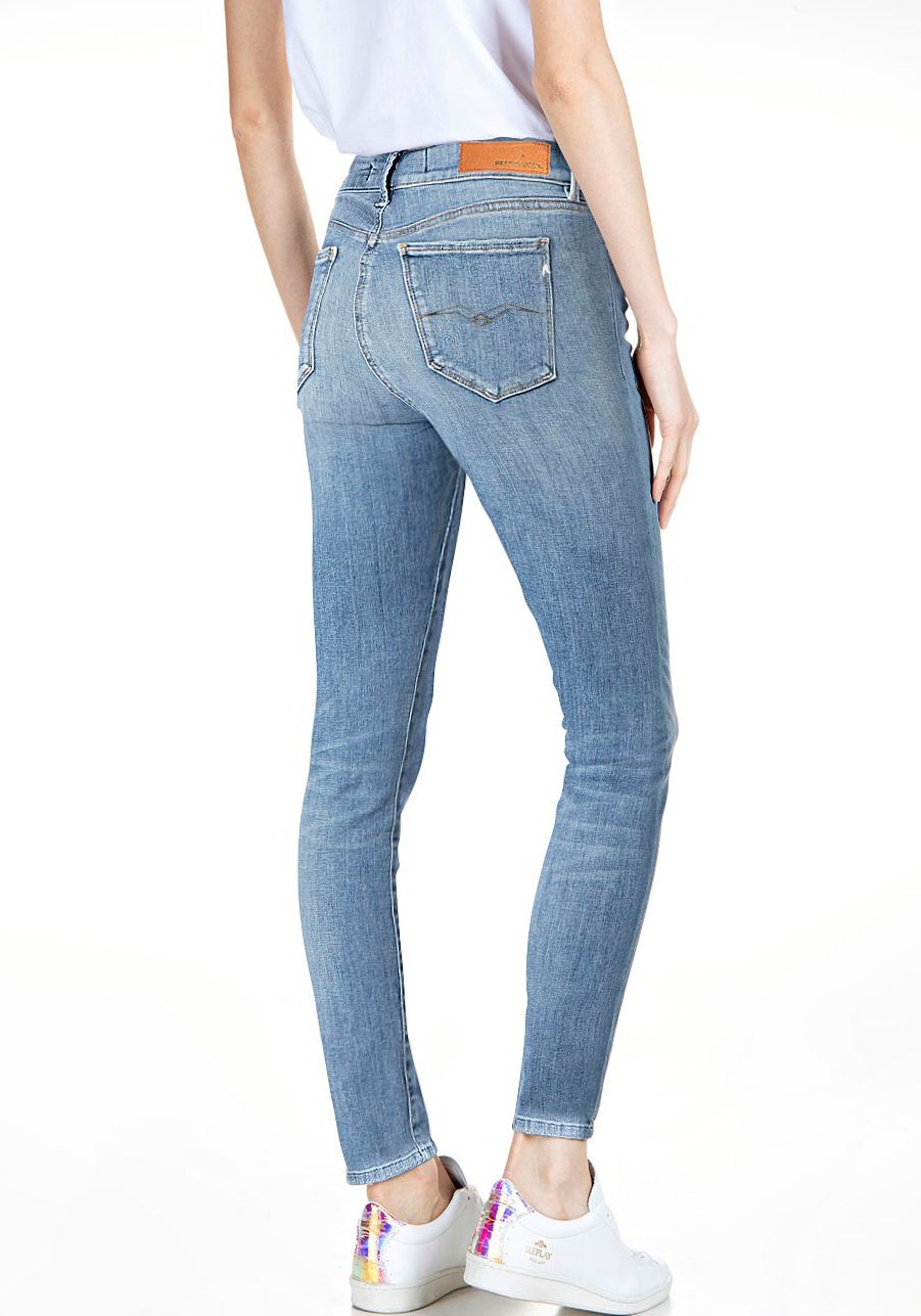 Replay Stella Jeans Skinny Donna – Vita Alta In Cotone Elasticizzato – Tubo Aderente Versatile - 3