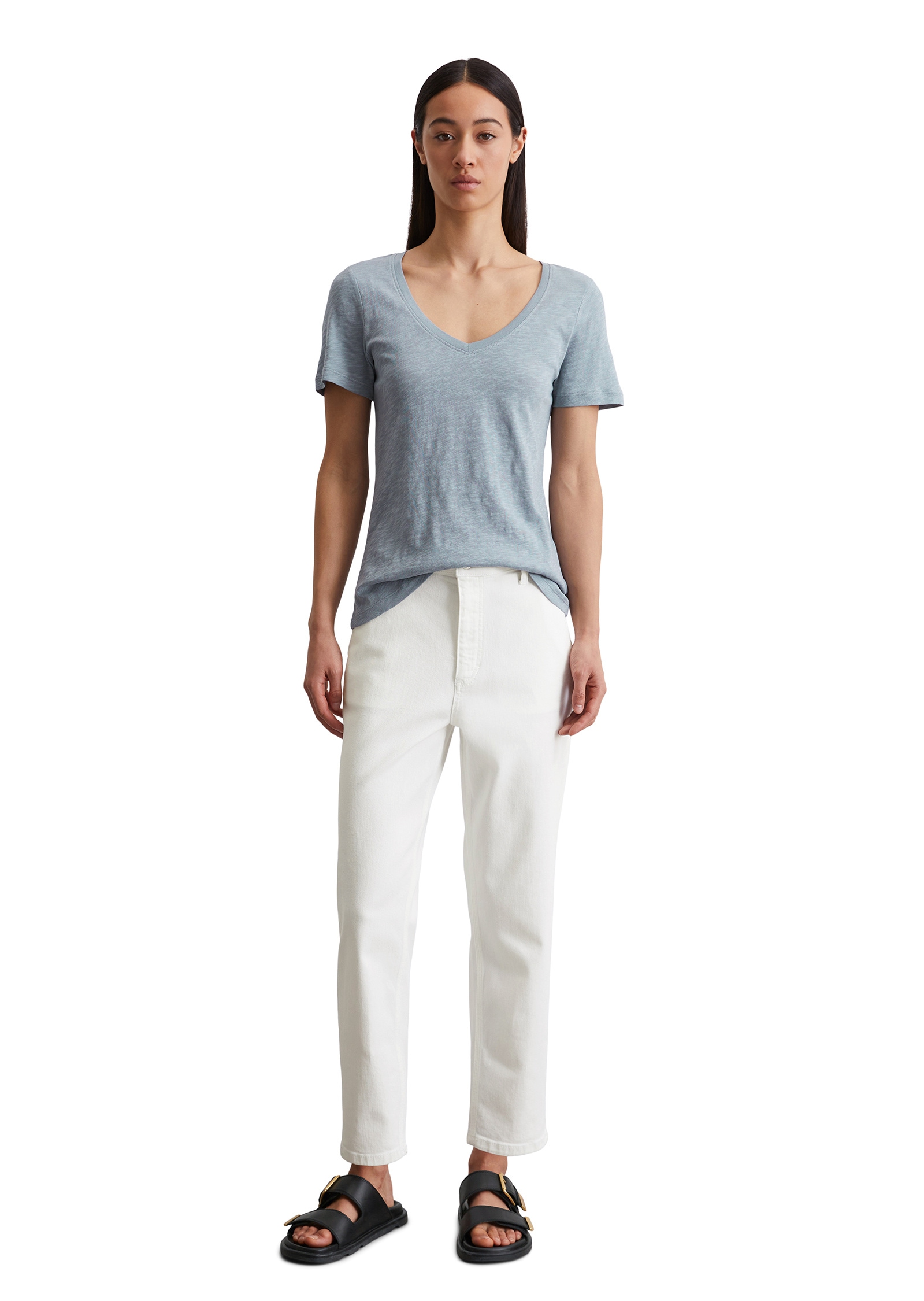 Marc O'Polo T-Shirt »aus Organic Cotton Slub Jersey«