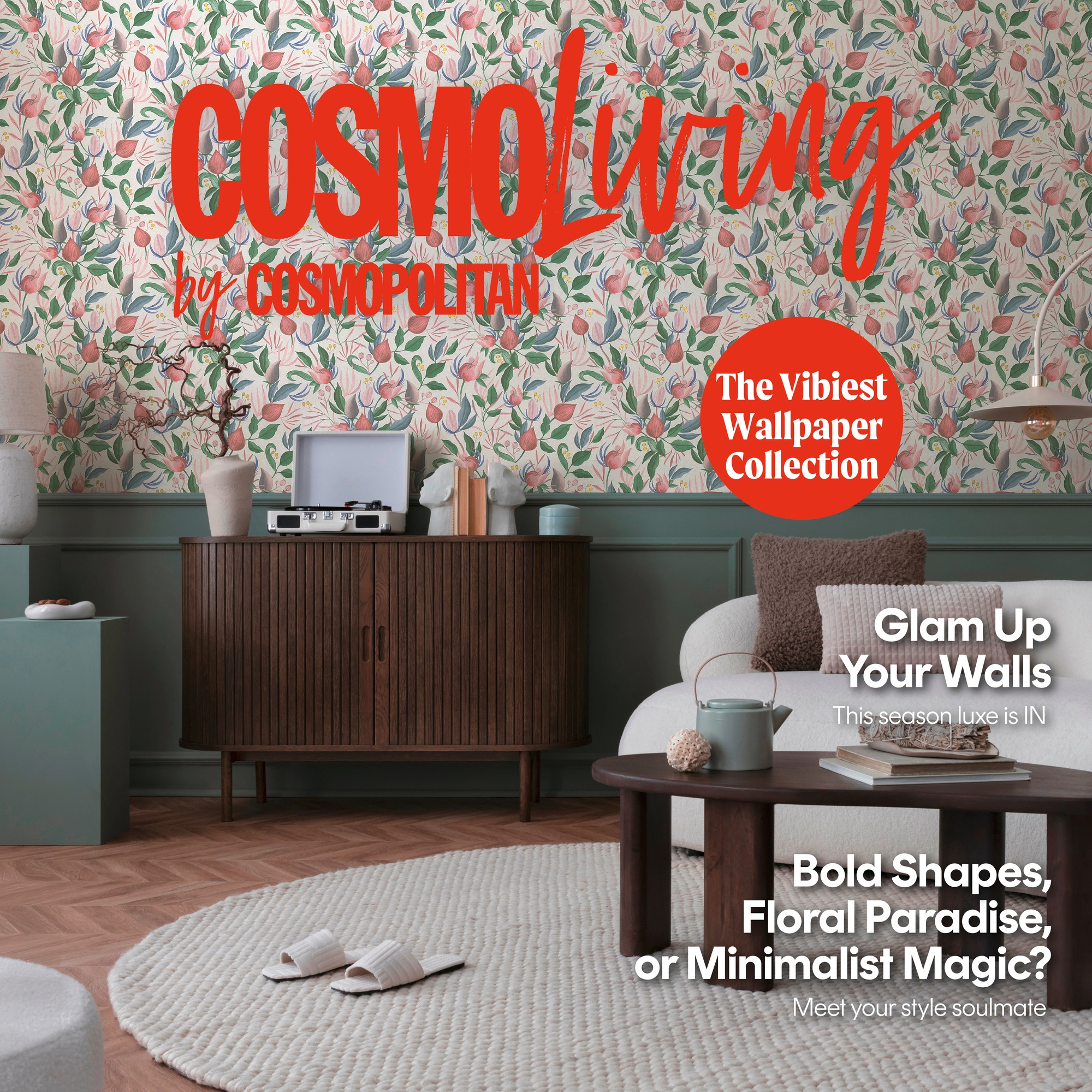 CosmoLiving by Cosmopolitan Vliestapete »Still Bloom – Florale Vliestapete« matt strukturiert Moderner Blütentraum mit sanfter Eleganz