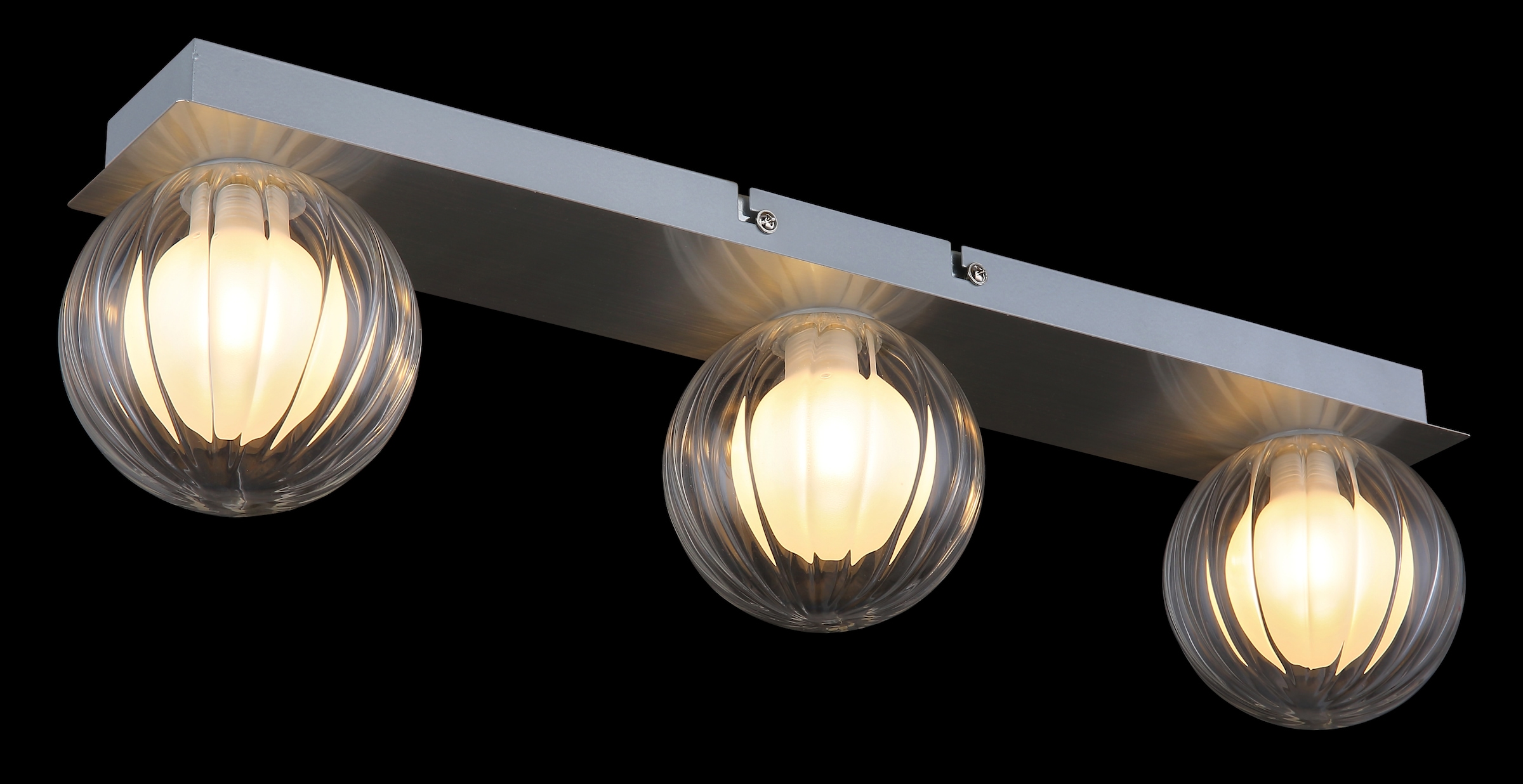 GLOBO LIGHTING Deckenleuchte »ANDER«, Leuchtmittel G9 | ohne Leuchtmittel, Deckenlampe/Glaskugeln/Glas klar/Wohnbereich