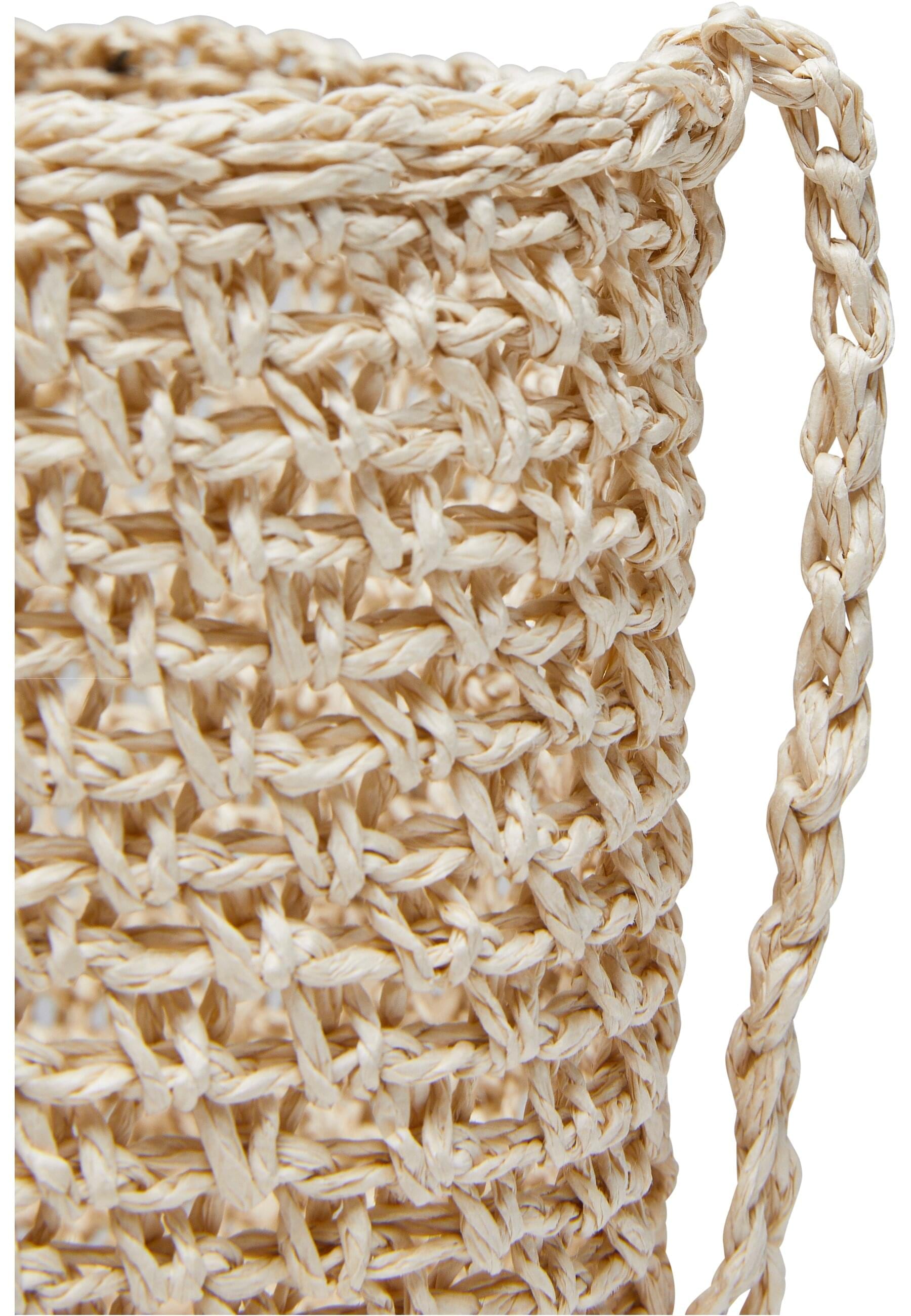 URBAN CLASSICS Bauchtasche »Urban Classics Unisex Mini Nature Bast Crossbody Bag«