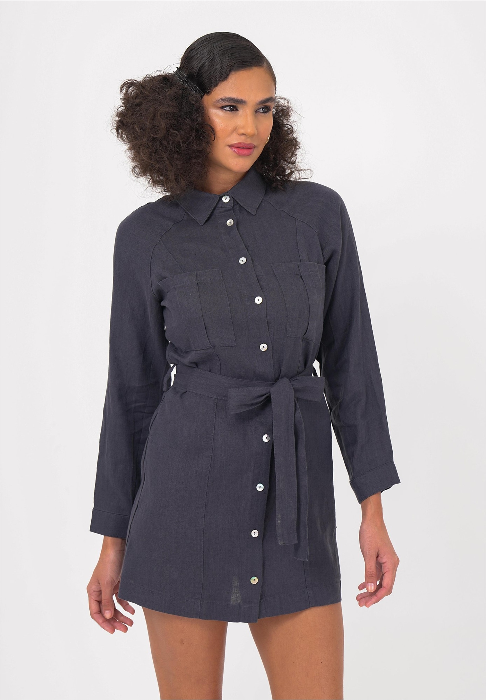 freshlions Jerseykleid »Belinda«, mit praktischem Bindeband
