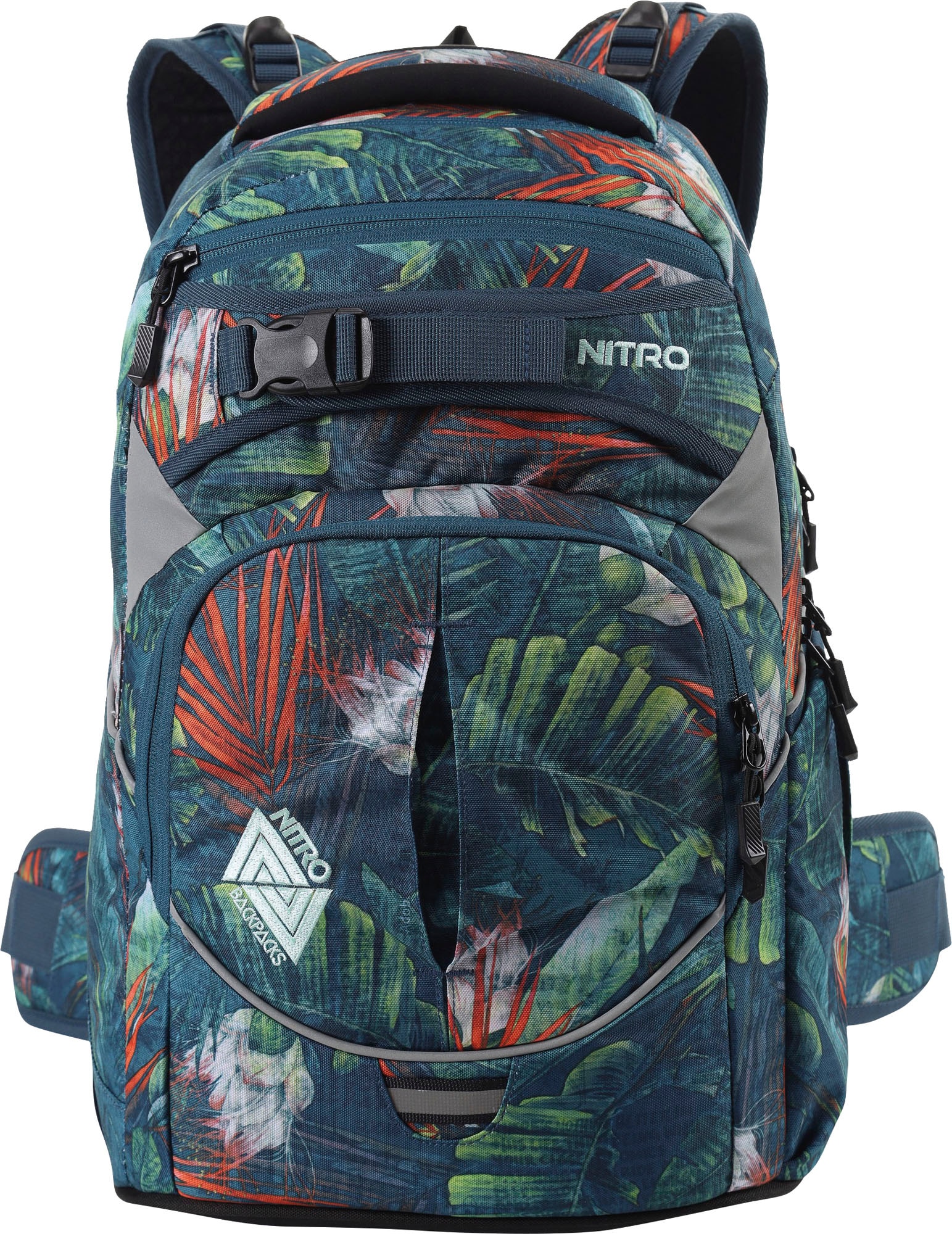 NITRO Schulrucksack "Superhero", Reflektoren, Rucksack für Schule und Freizeit